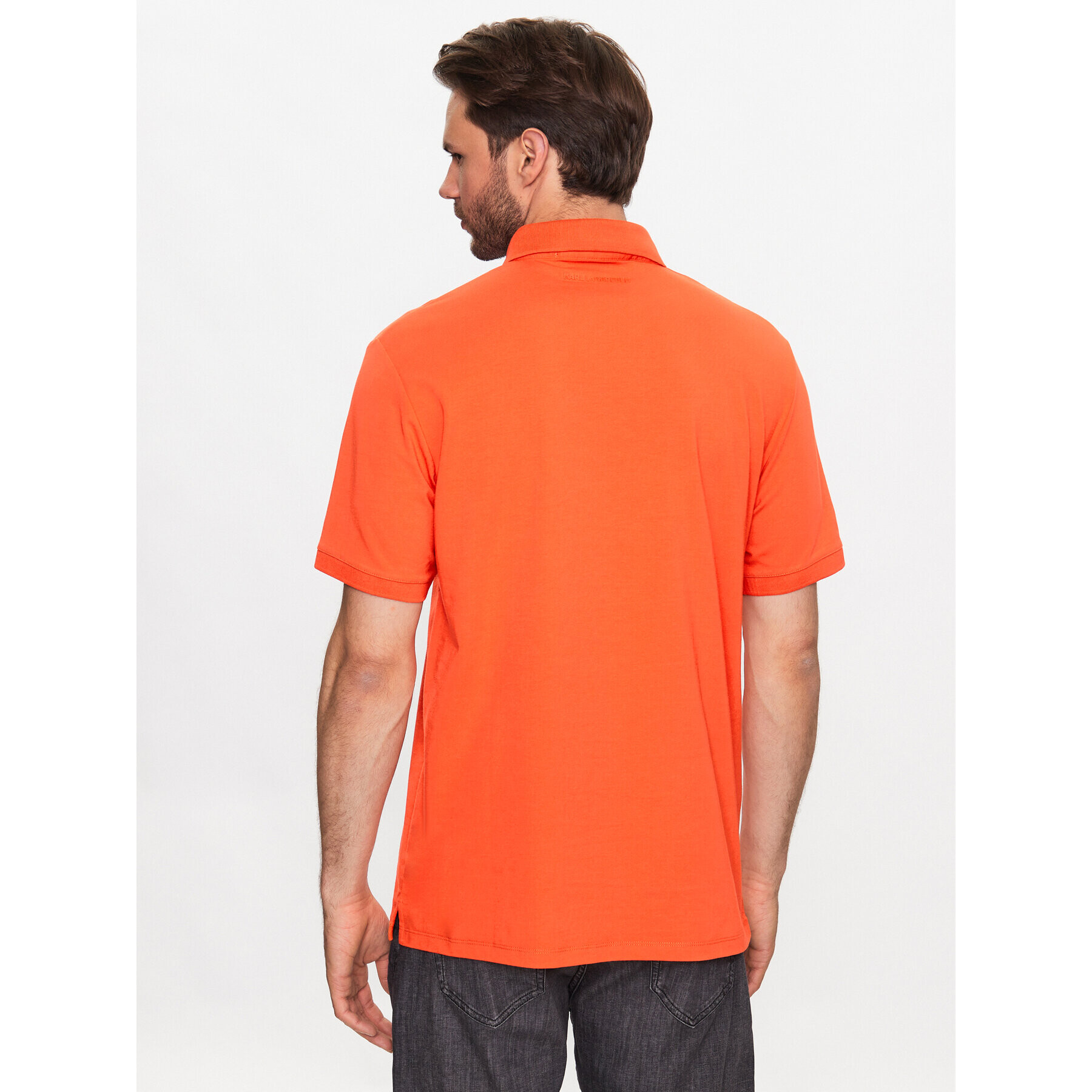 KARL LAGERFELD Polokošile 745022 532221 Oranžová Regular Fit - Pepit.cz