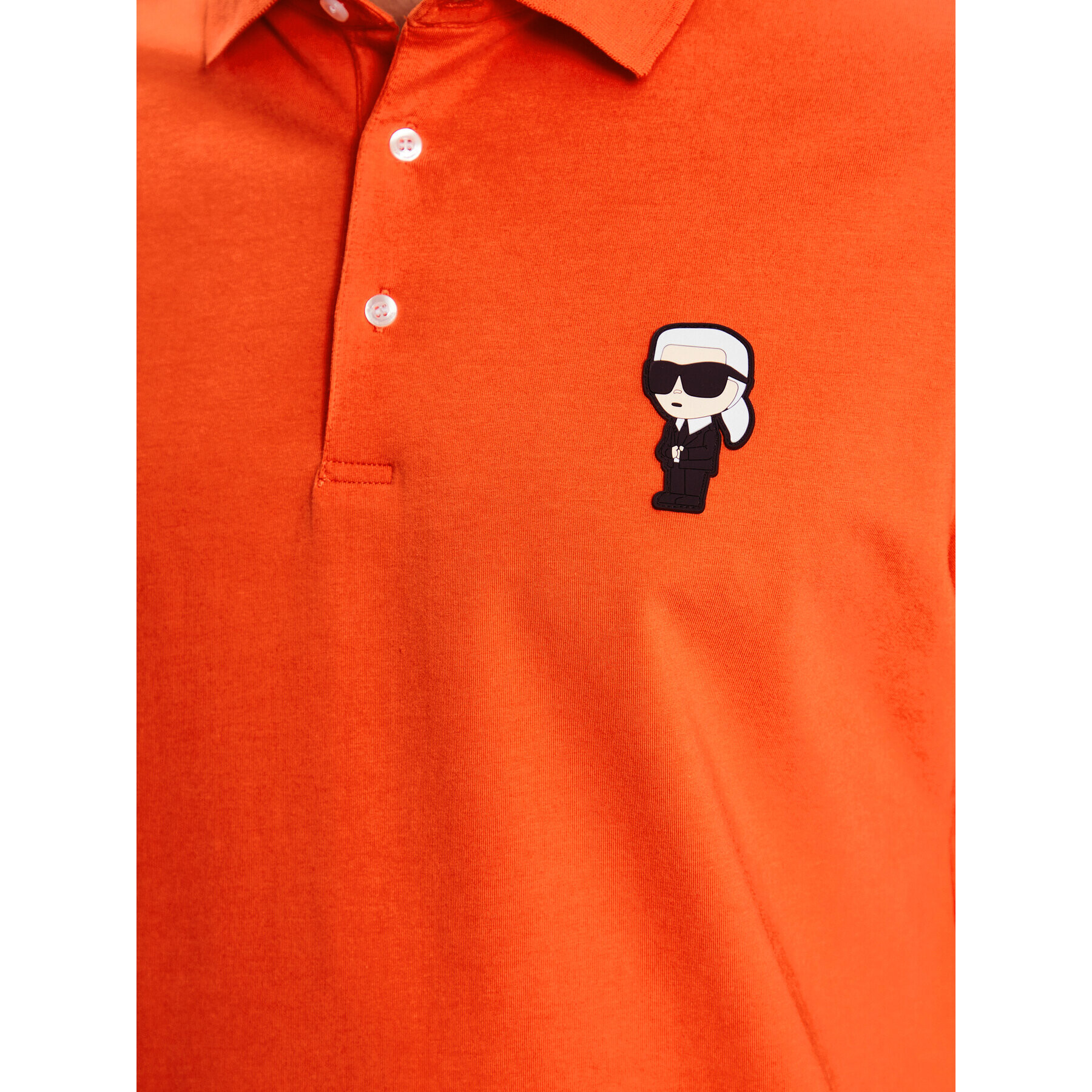 KARL LAGERFELD Polokošile 745022 532221 Oranžová Regular Fit - Pepit.cz