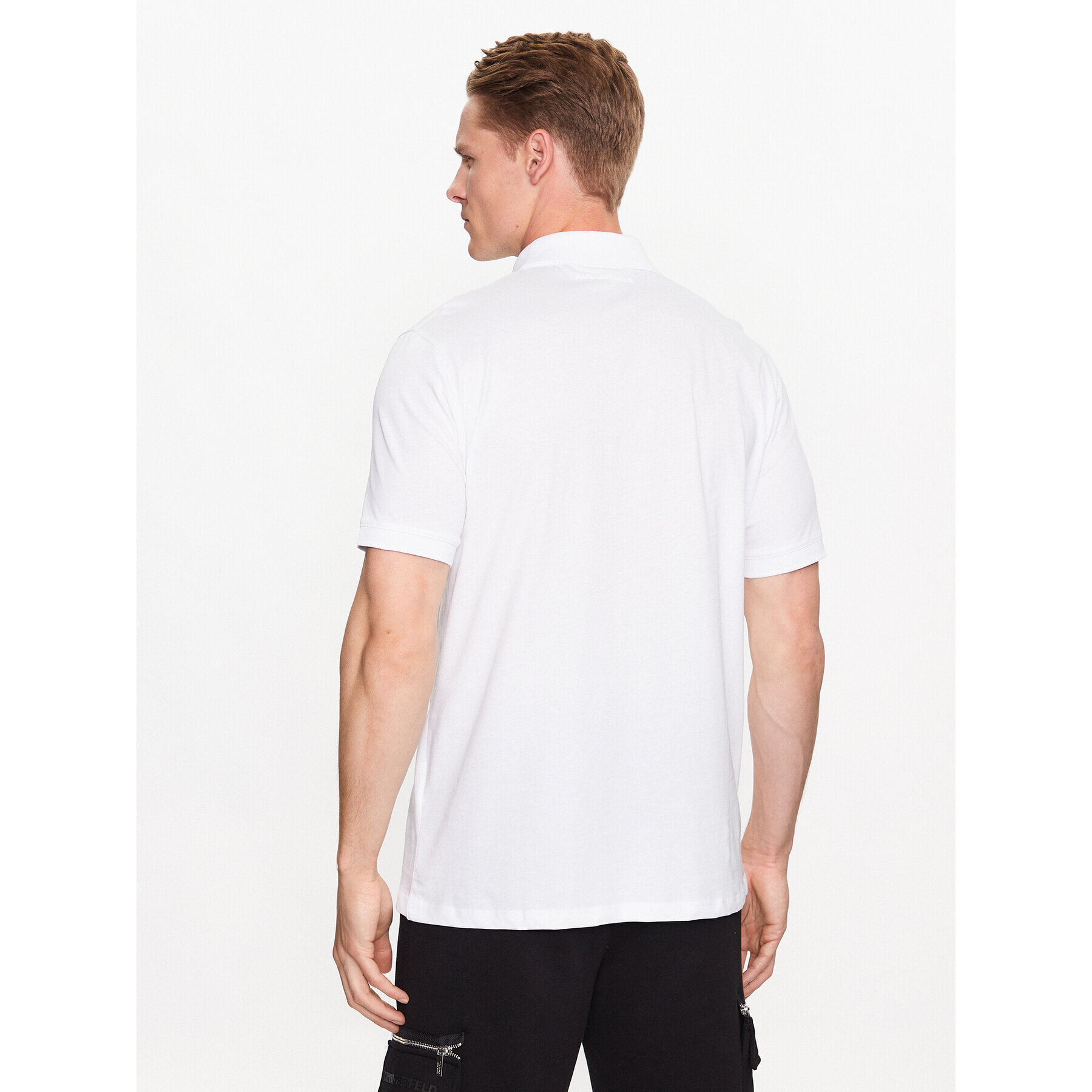 KARL LAGERFELD Polokošile 745025 532224 Bílá Regular Fit - Pepit.cz