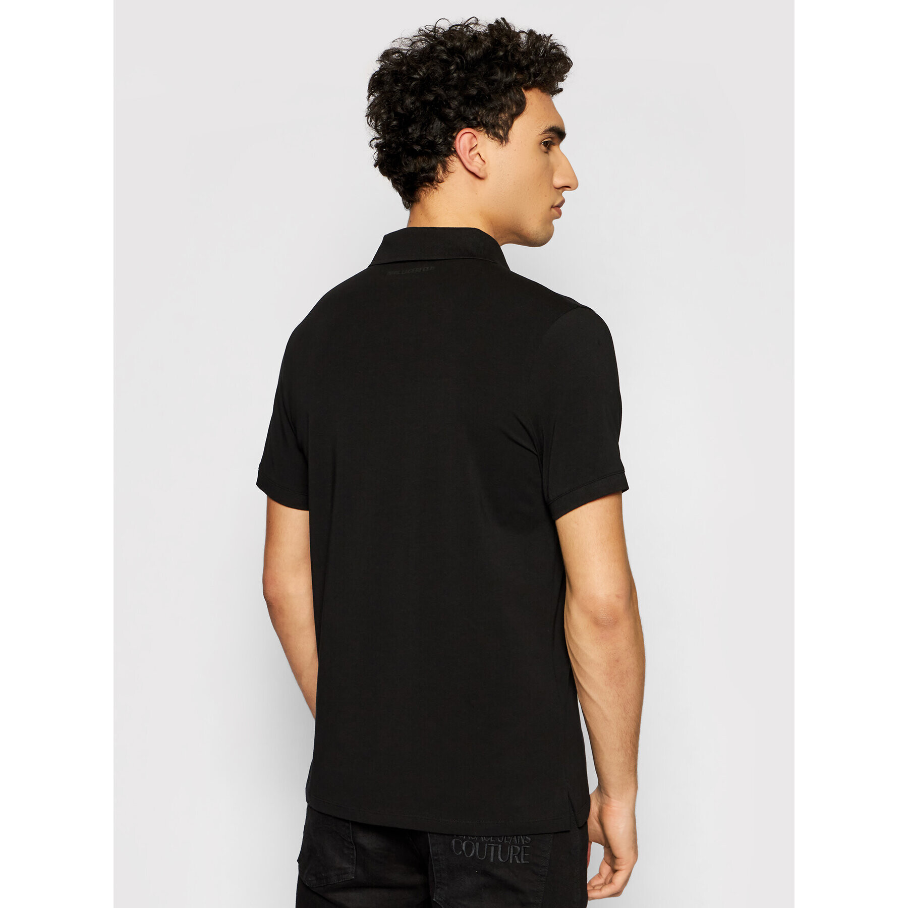 KARL LAGERFELD Polokošile 745080 511221 Černá Regular Fit - Pepit.cz