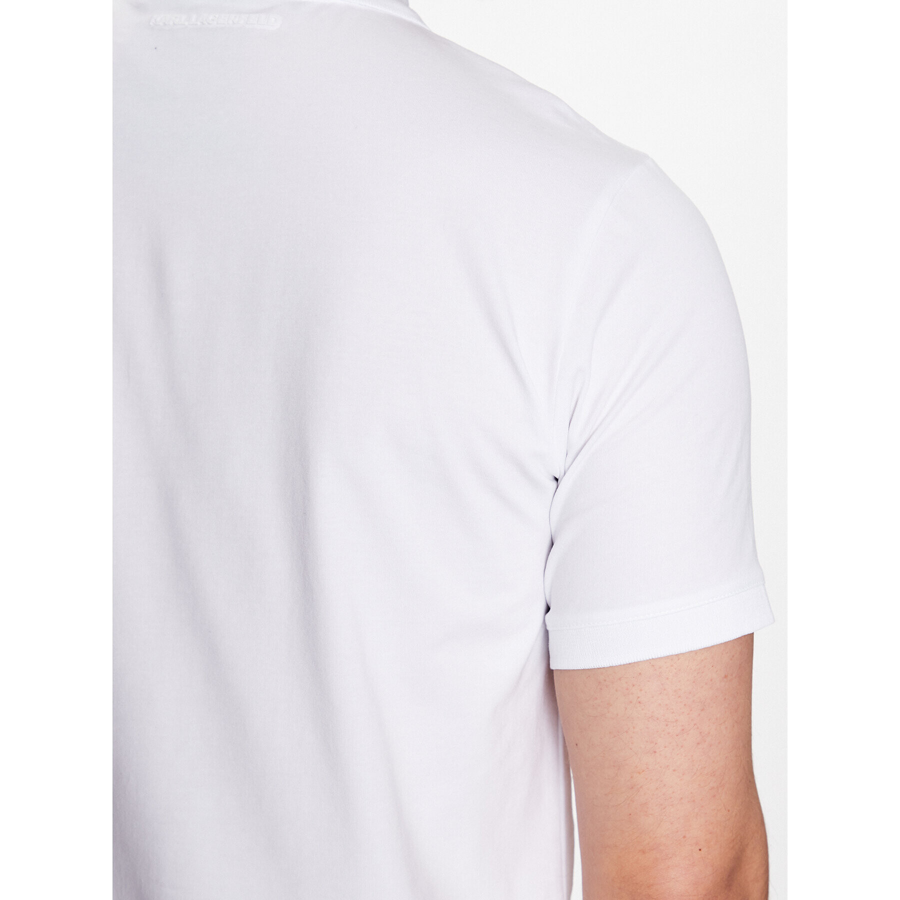 KARL LAGERFELD Polokošile 745081 531221 Bílá Regular Fit - Pepit.cz