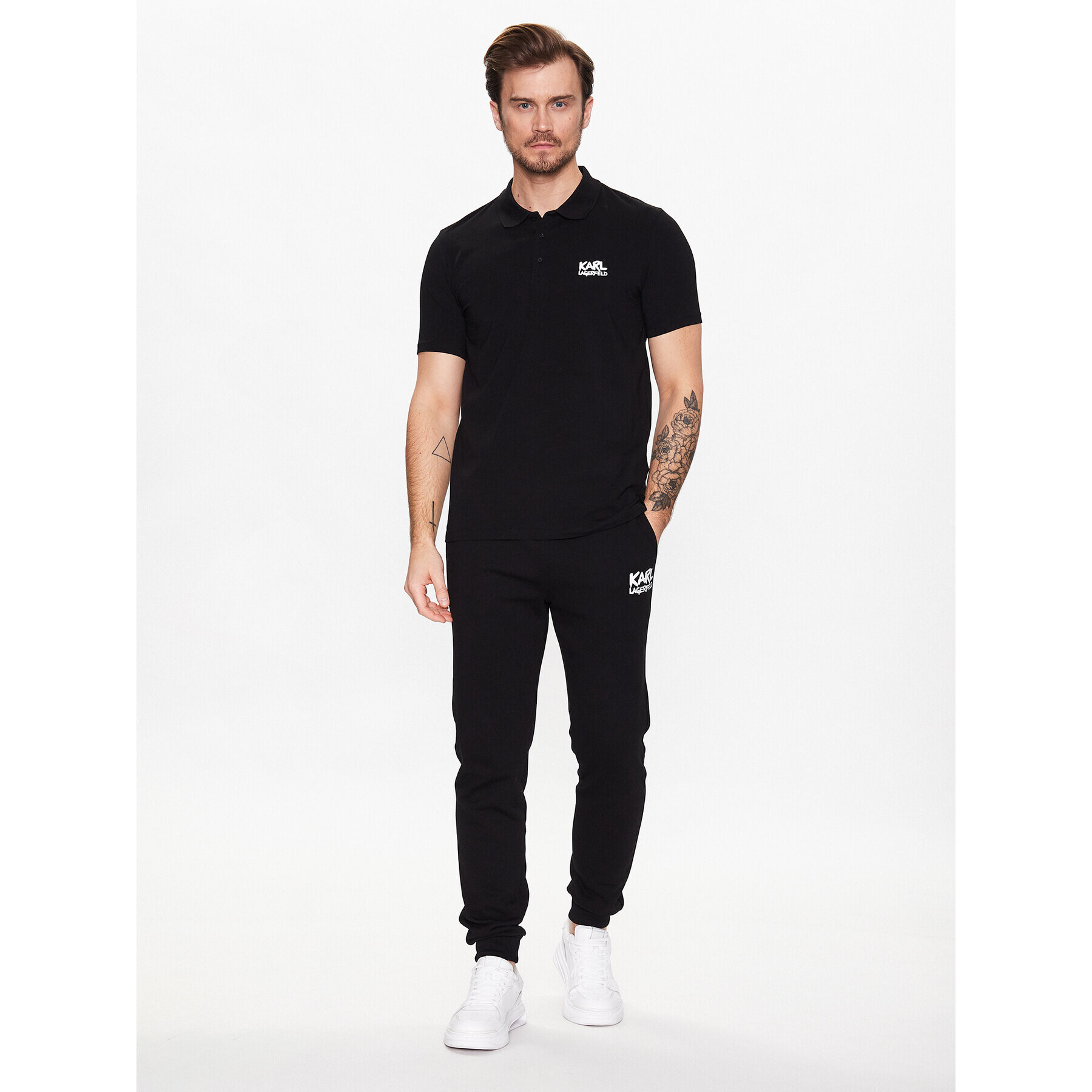 KARL LAGERFELD Polokošile 745082 531221 Černá Regular Fit - Pepit.cz