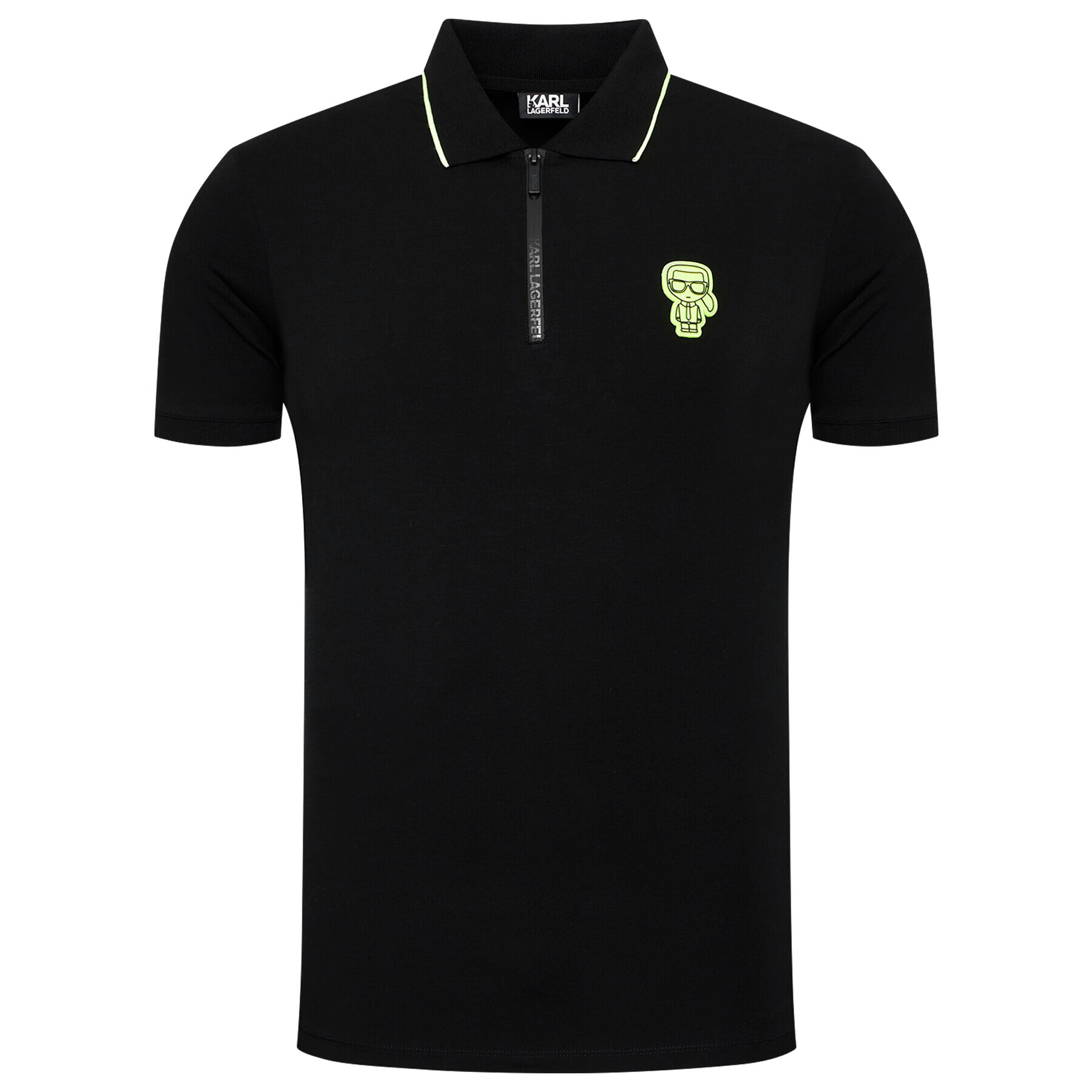 KARL LAGERFELD Polokošile 745091 511221 Černá Regular Fit - Pepit.cz