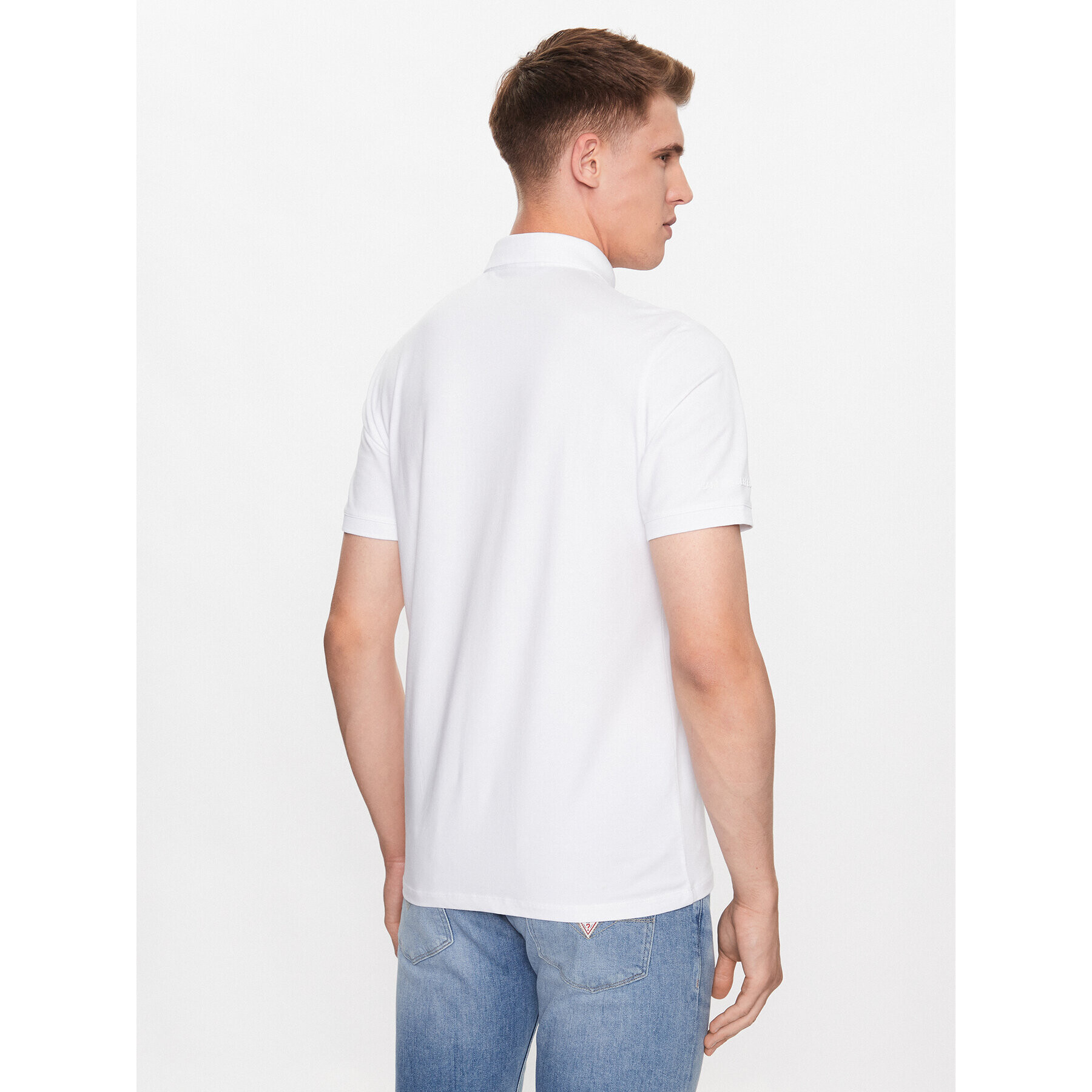 KARL LAGERFELD Polokošile 745401 533221 Bílá Regular Fit - Pepit.cz