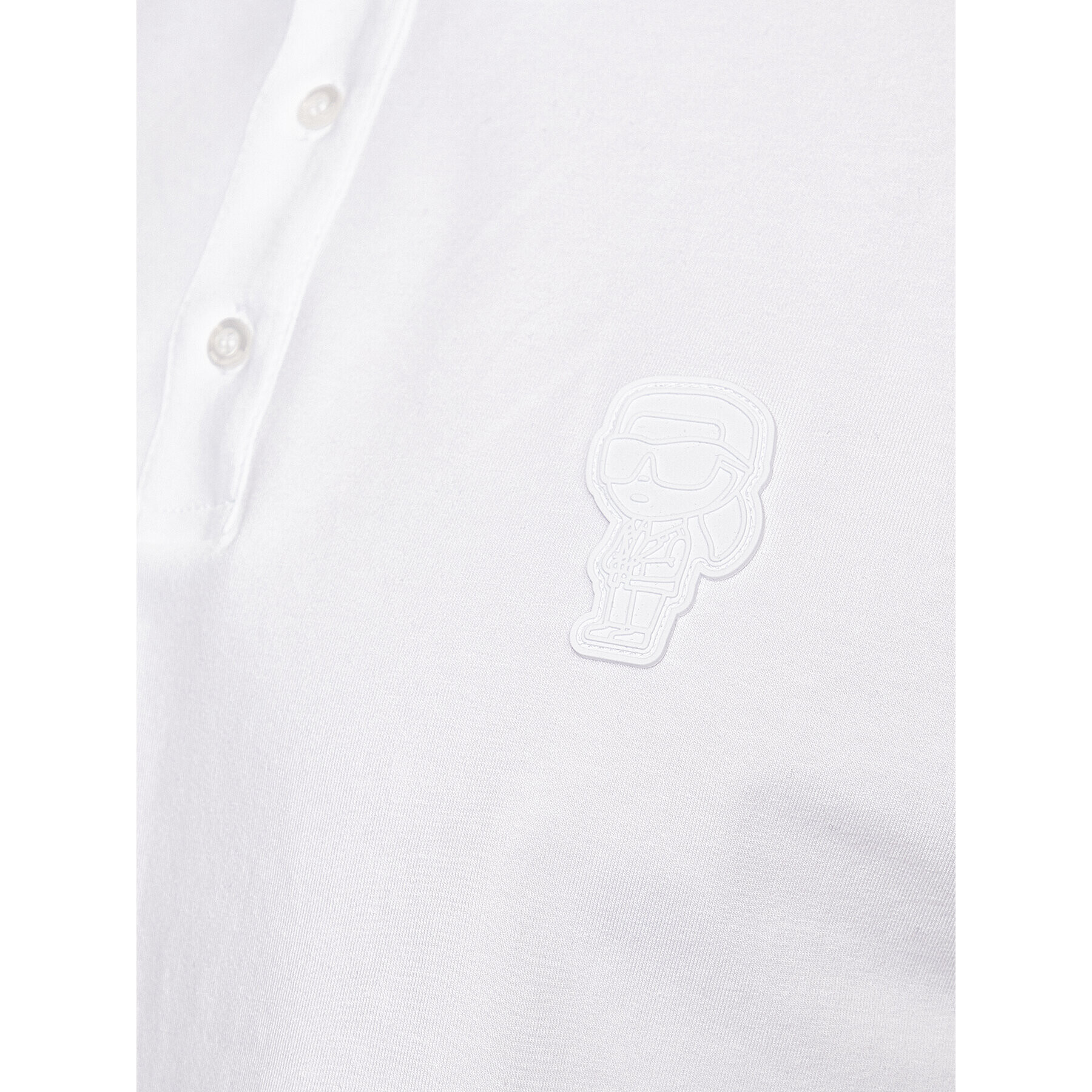 KARL LAGERFELD Polokošile 745401 533221 Bílá Regular Fit - Pepit.cz