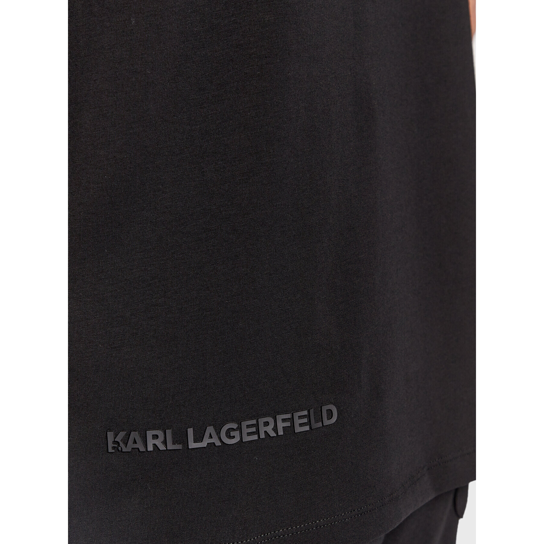 KARL LAGERFELD Polokošile 745420 524221 Černá Regular Fit - Pepit.cz