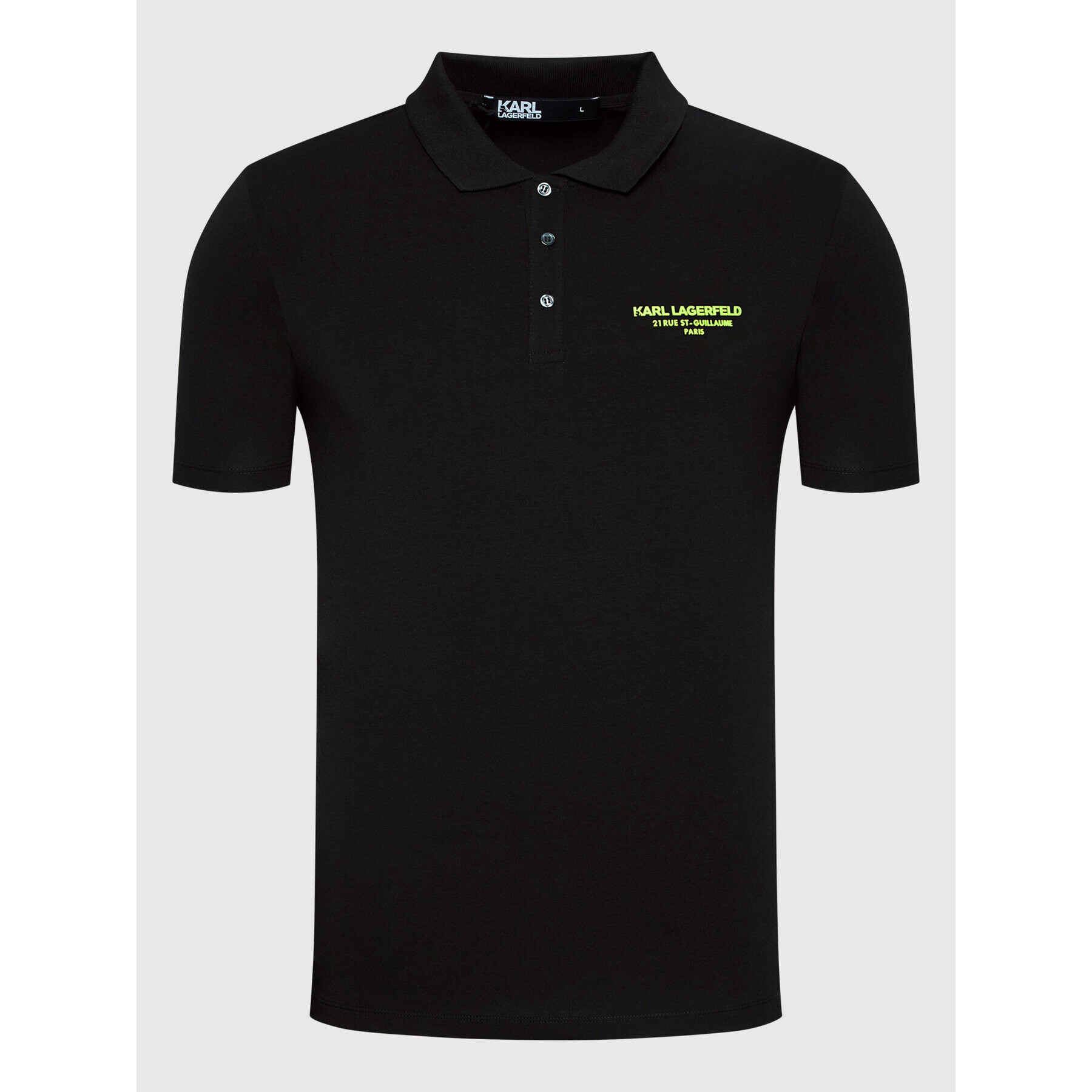 KARL LAGERFELD Polokošile 745421 521221 Černá Regular Fit - Pepit.cz