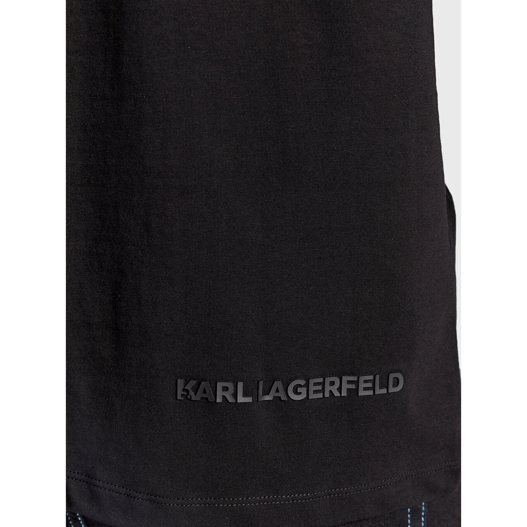 KARL LAGERFELD Polokošile 745421 524221 Černá Regular Fit - Pepit.cz