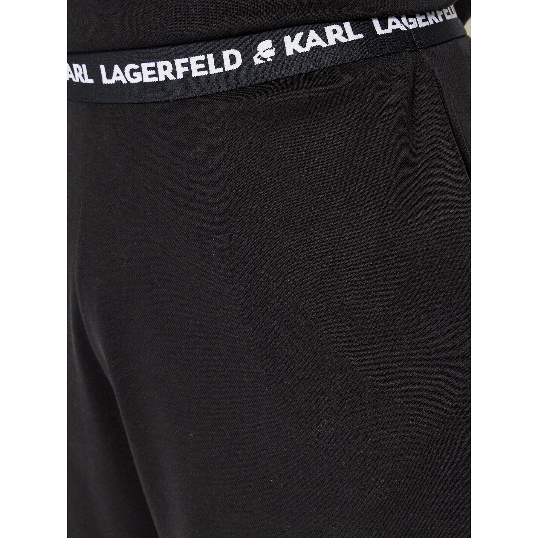 KARL LAGERFELD Pyžamo 220M2180 Černá Regular Fit - Pepit.cz