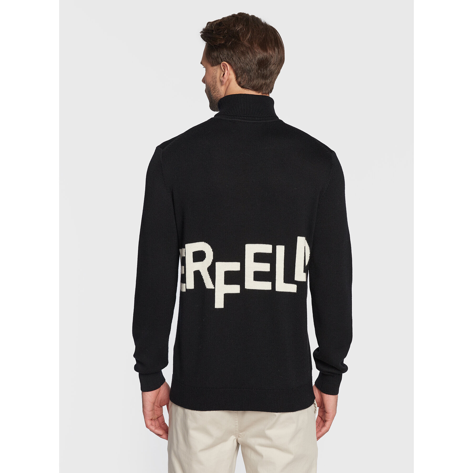 KARL LAGERFELD Rolák 655020 524399 Černá Regular Fit - Pepit.cz