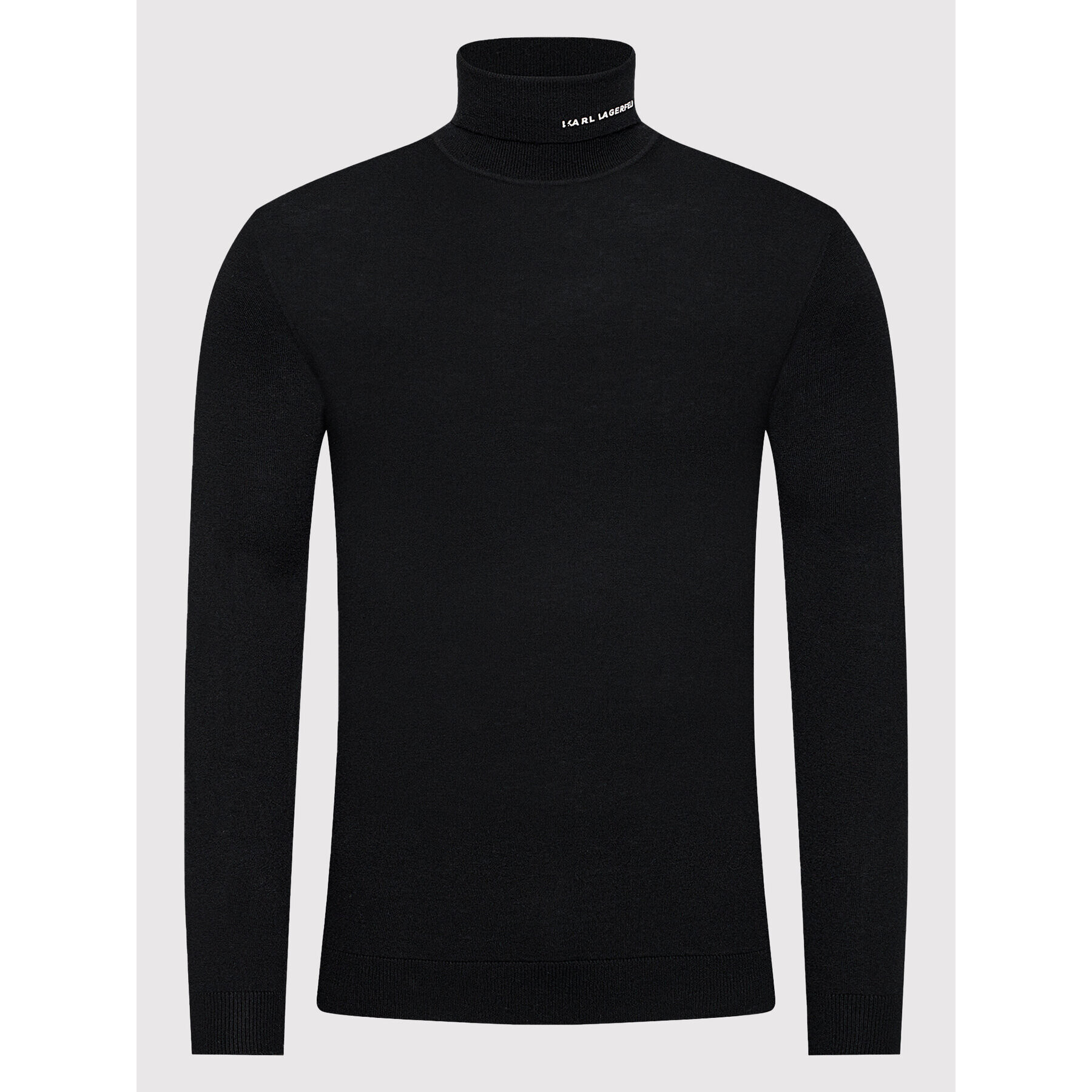 KARL LAGERFELD Rolák Knit 655047 512306 Černá Regular Fit - Pepit.cz