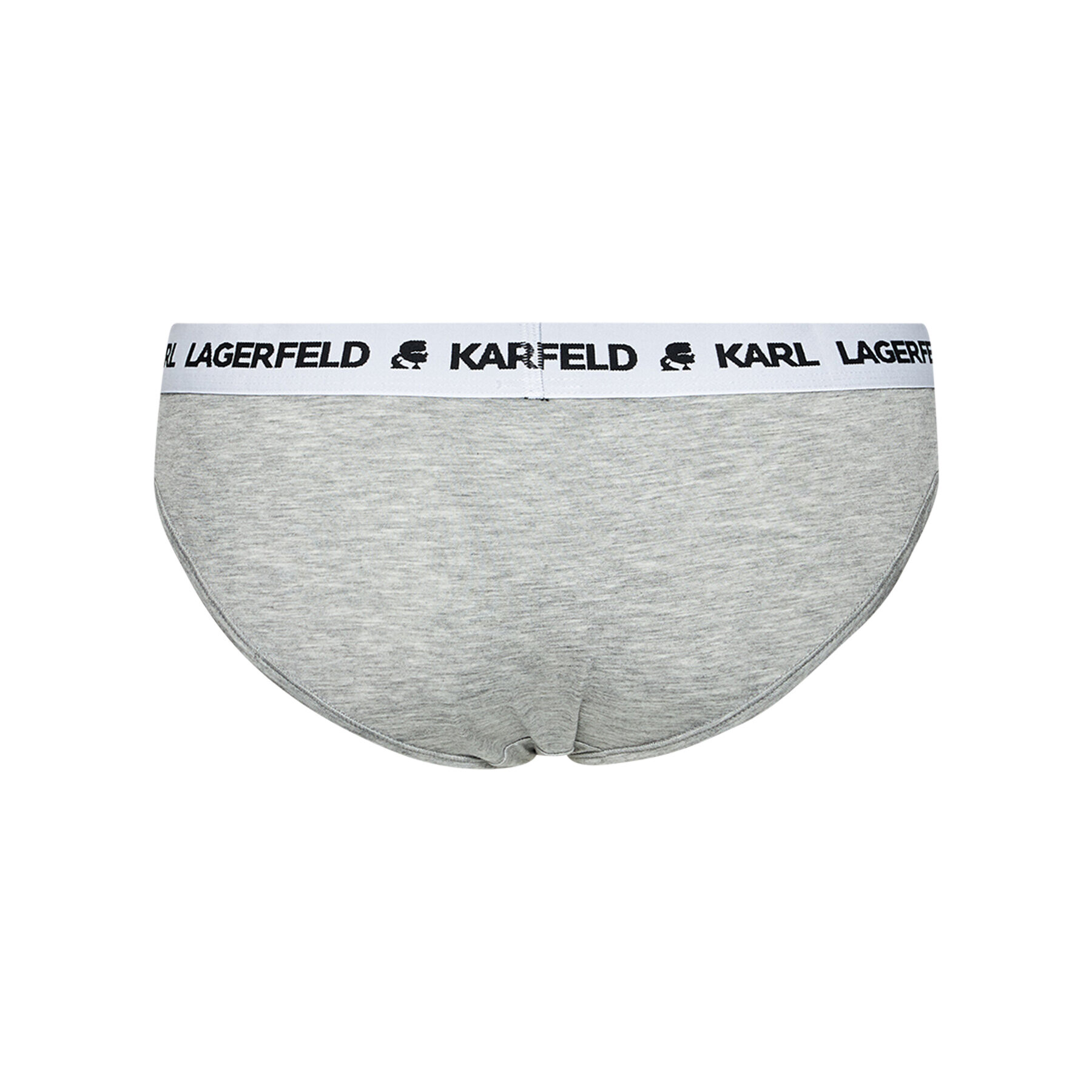 KARL LAGERFELD Sada 2 kusů klasických kalhotek Logo Hipsters Set 211W2125 Šedá - Pepit.cz