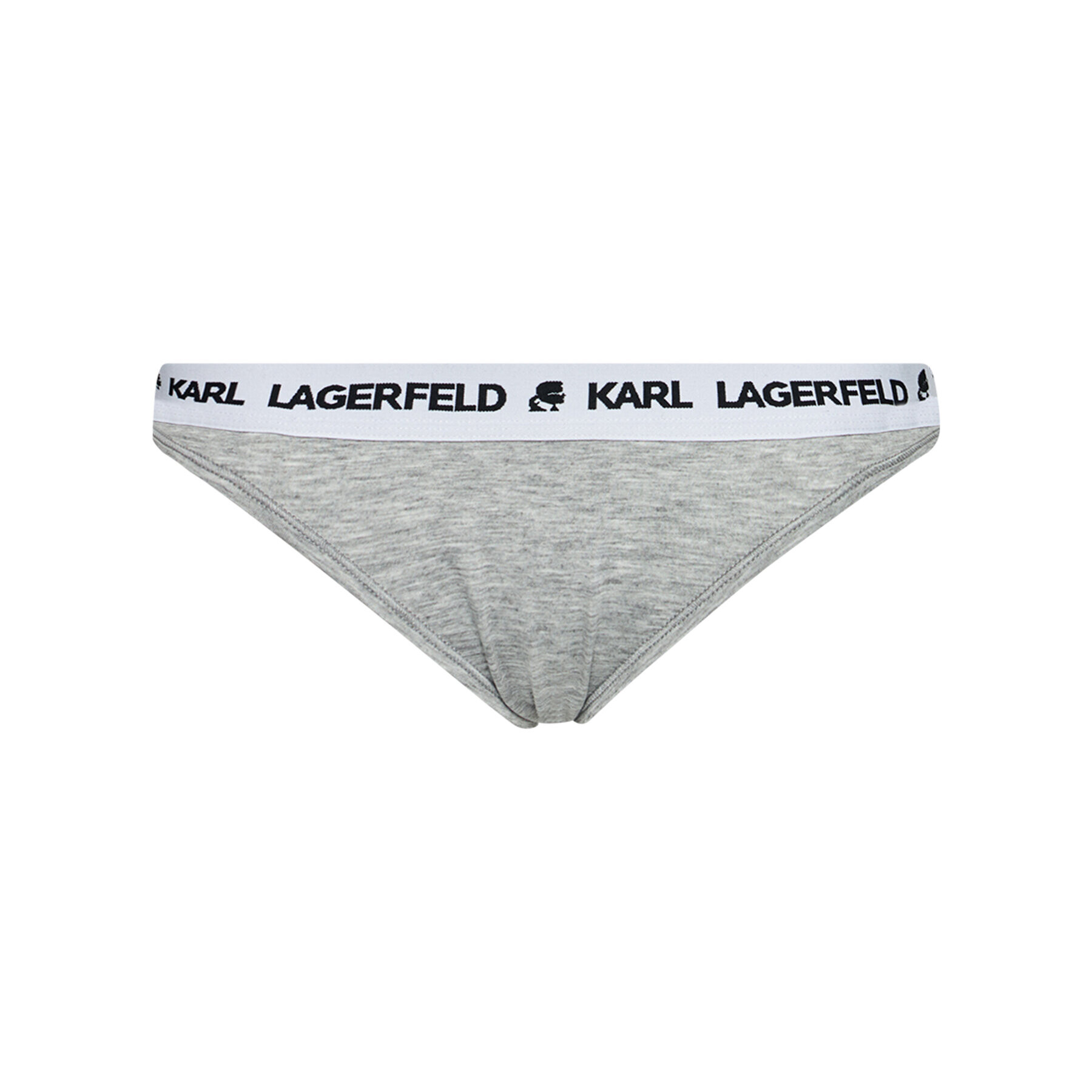 KARL LAGERFELD Sada 2 kusů klasických kalhotek Logo Set 211W2127 Šedá - Pepit.cz