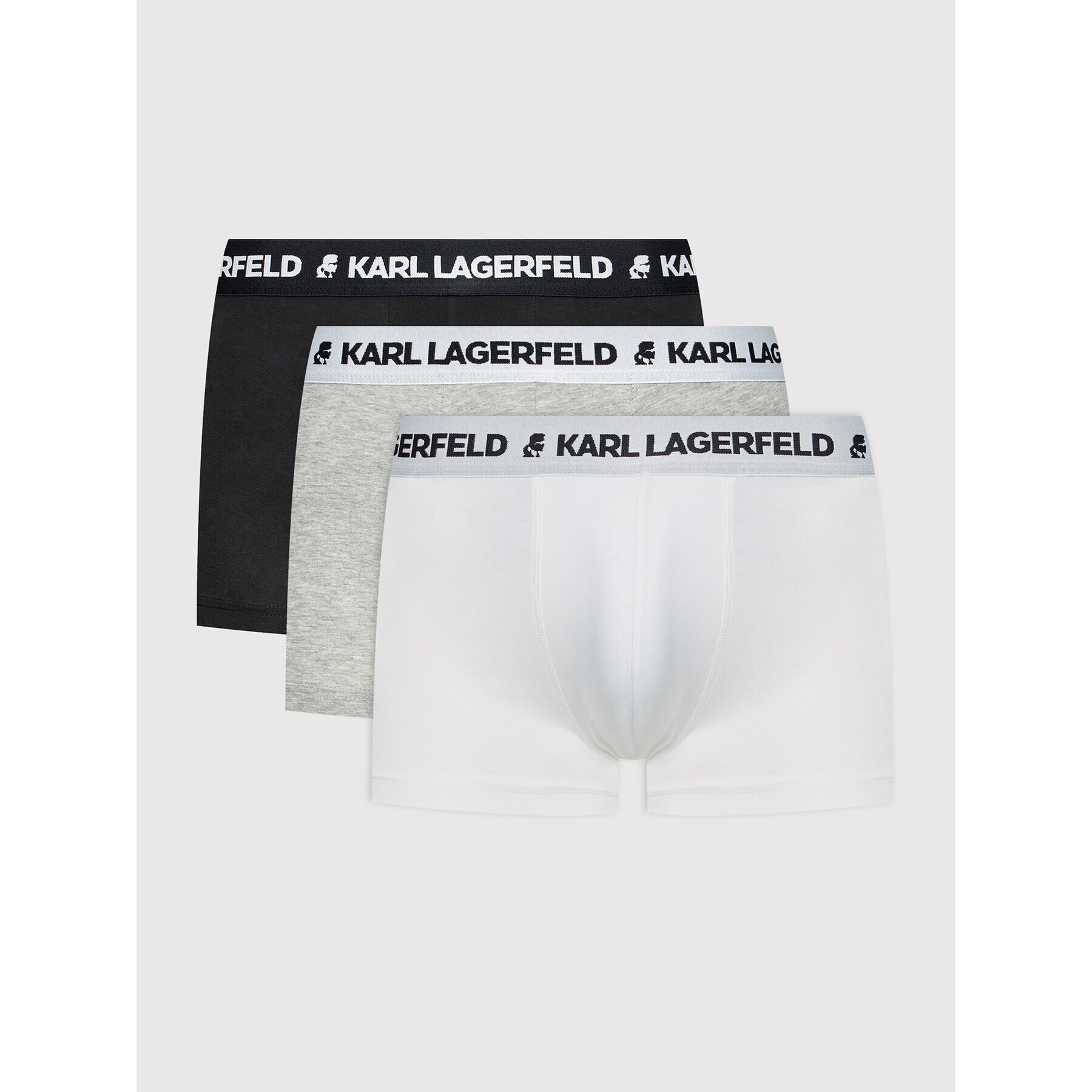 KARL LAGERFELD Sada 3 kusů boxerek Logo 211M2102 Barevná - Pepit.cz