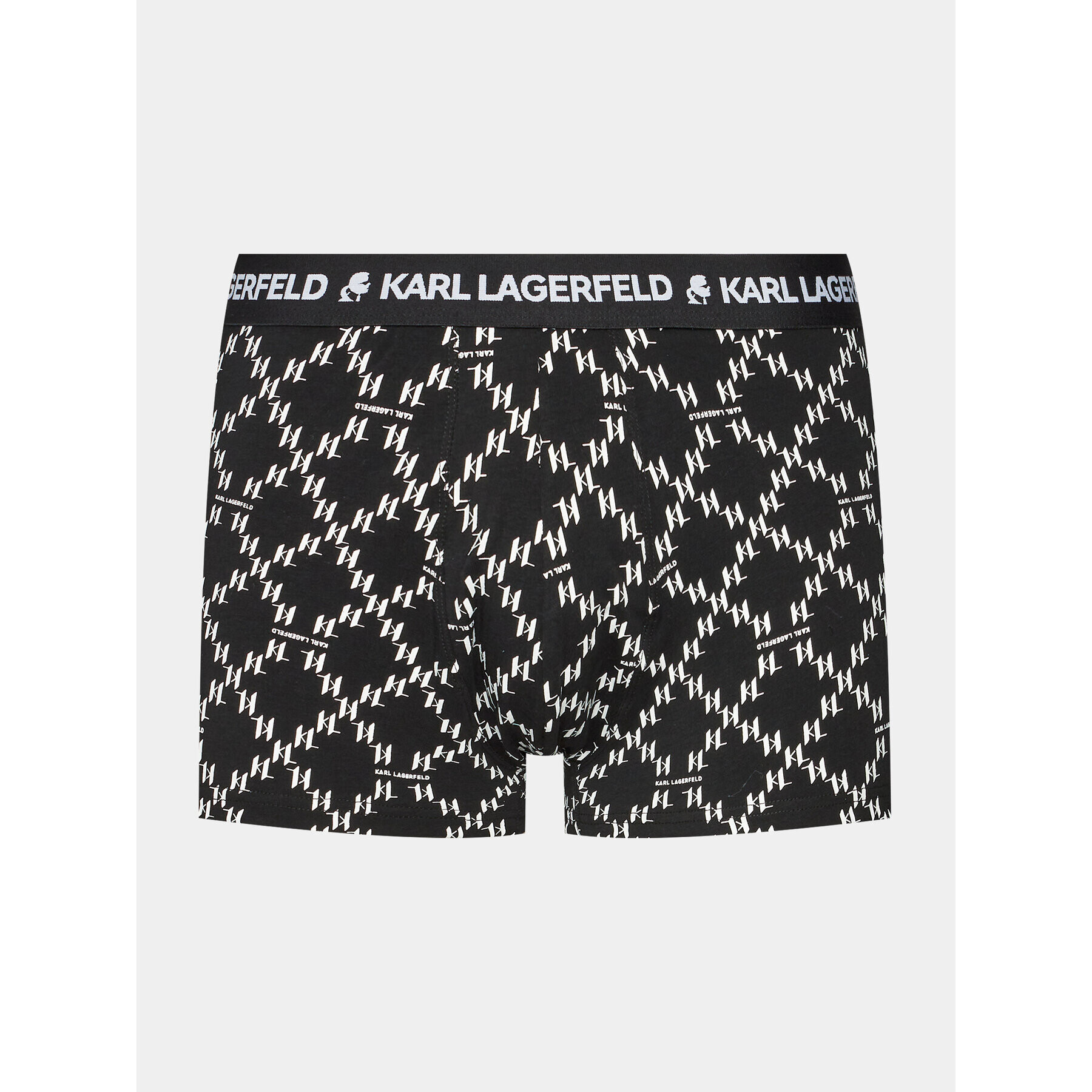 KARL LAGERFELD Sada 3 kusů boxerek Logo Monogram Trunk Set(3Pack) 225M2101 Černá - Pepit.cz