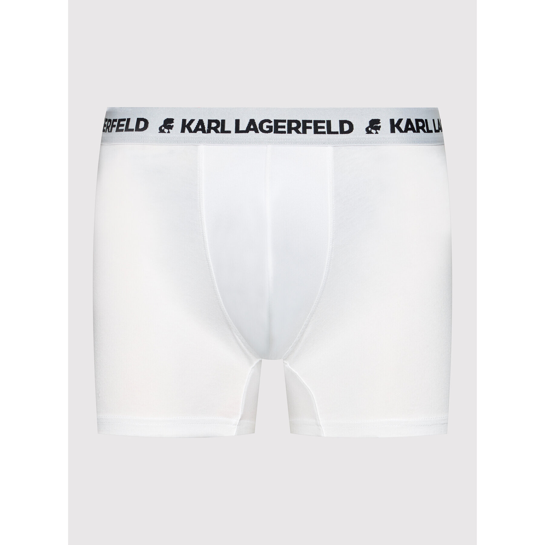 KARL LAGERFELD Sada 3 kusů boxerek Logo Trunks 211M2102 Bílá - Pepit.cz