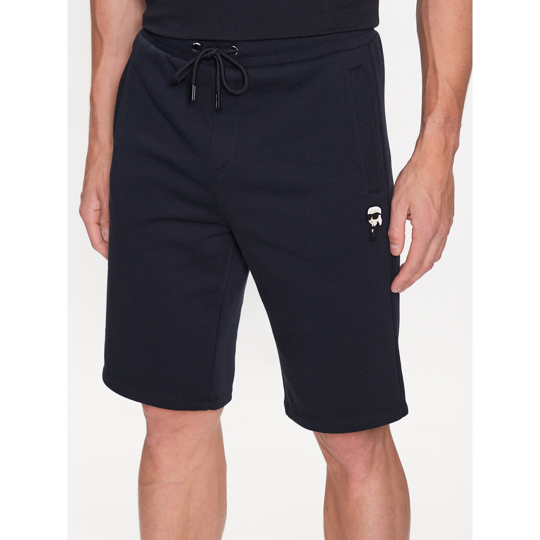 KARL LAGERFELD Sportovní kraťasy 705046 532900 Tmavomodrá Regular Fit - Pepit.cz