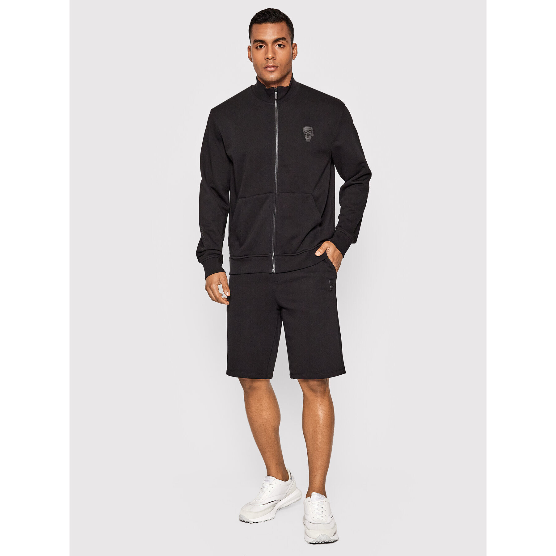 KARL LAGERFELD Sportovní kraťasy 705410 523900 Černá Regular Fit - Pepit.cz