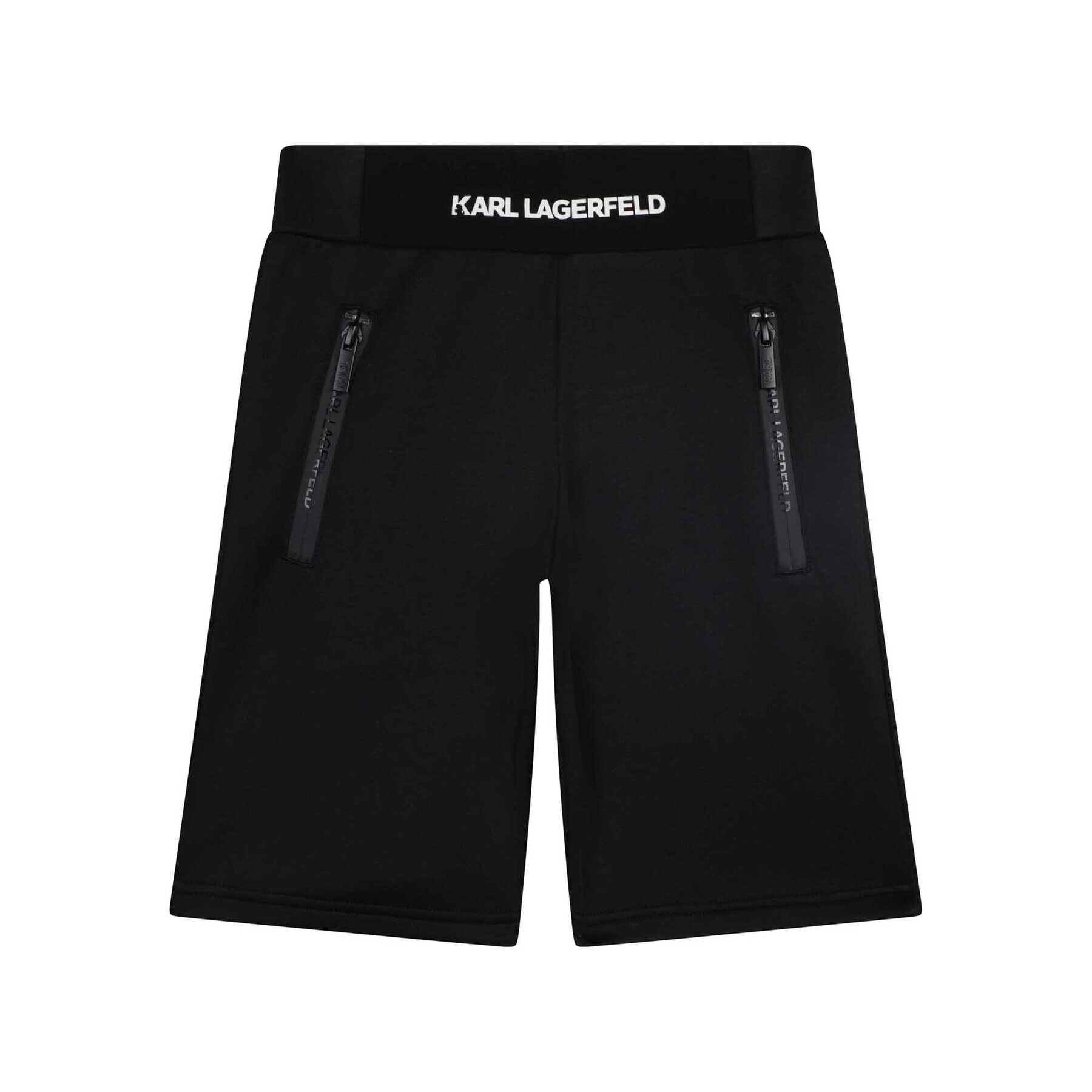 KARL LAGERFELD Sportovní kraťasy Z24149 D Černá Regular Fit - Pepit.cz