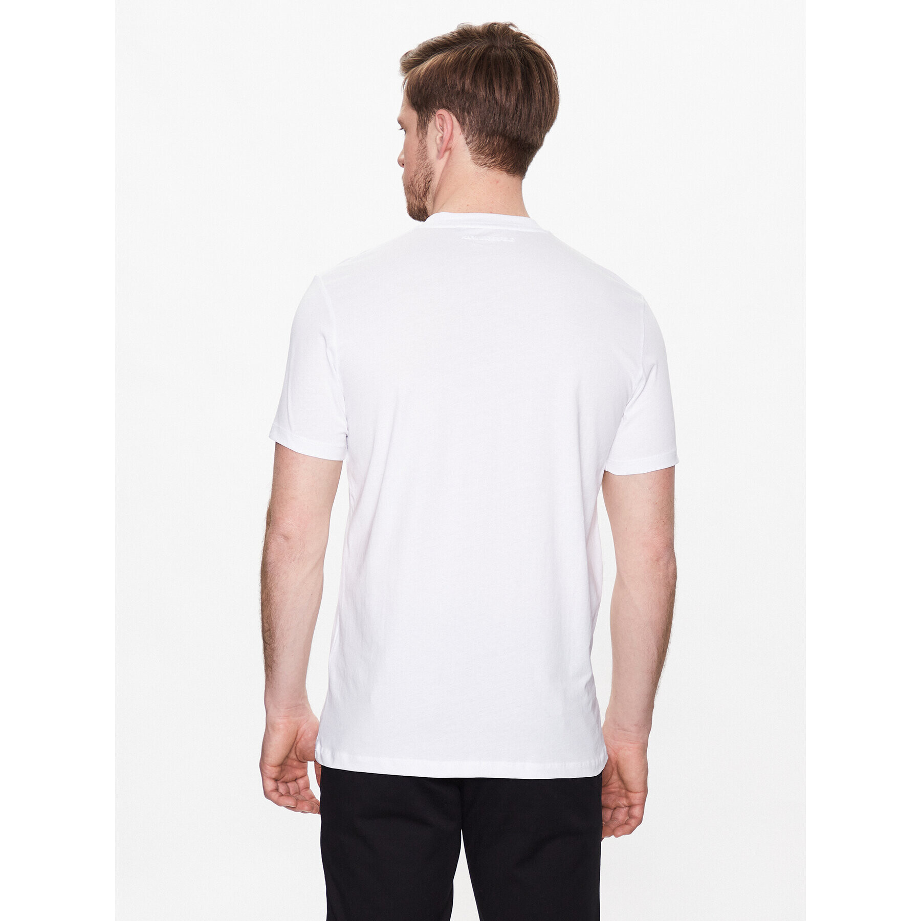 KARL LAGERFELD T-Shirt 755035 532224 Bílá Regular Fit - Pepit.cz