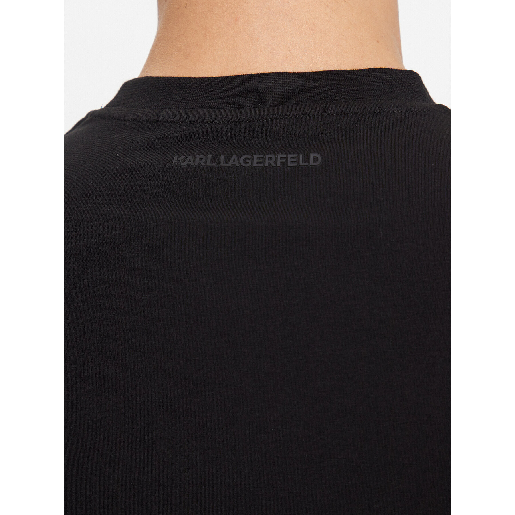 KARL LAGERFELD T-Shirt 755044 534221 Černá Regular Fit - Pepit.cz