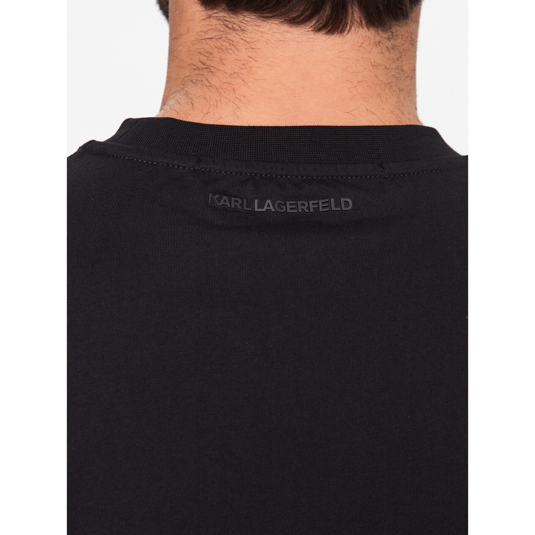 KARL LAGERFELD T-Shirt 755048 532225 Černá Regular Fit - Pepit.cz