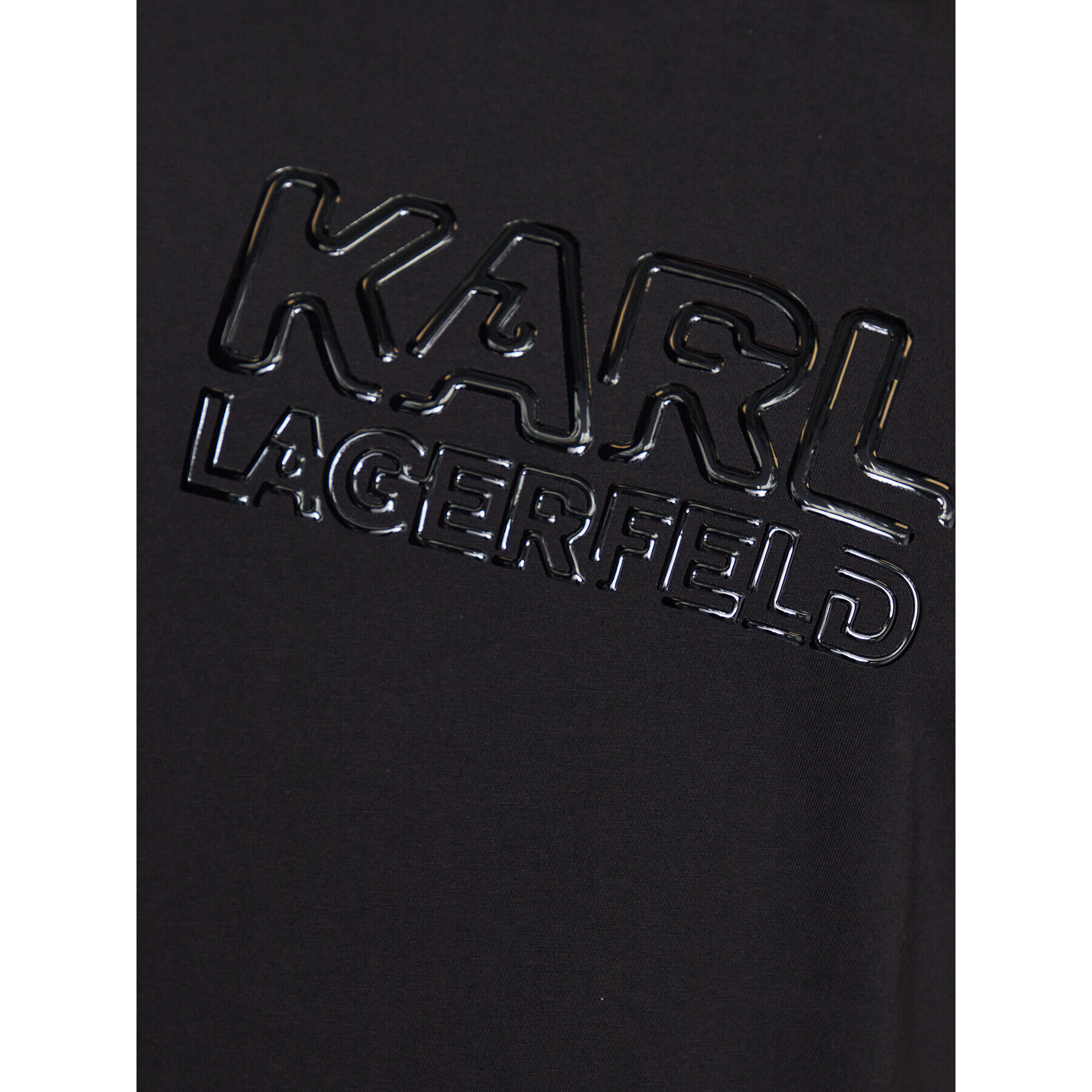 KARL LAGERFELD T-Shirt 755048 532225 Černá Regular Fit - Pepit.cz