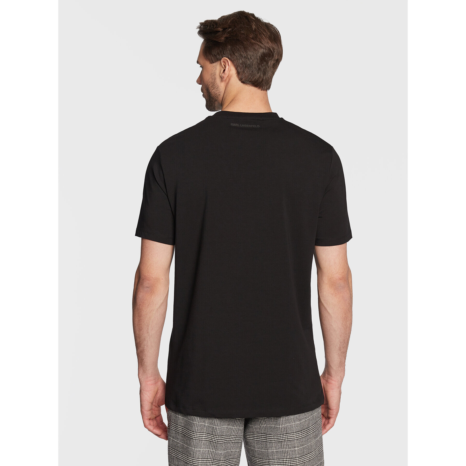 KARL LAGERFELD T-Shirt 755054 524221 Černá Regular Fit - Pepit.cz