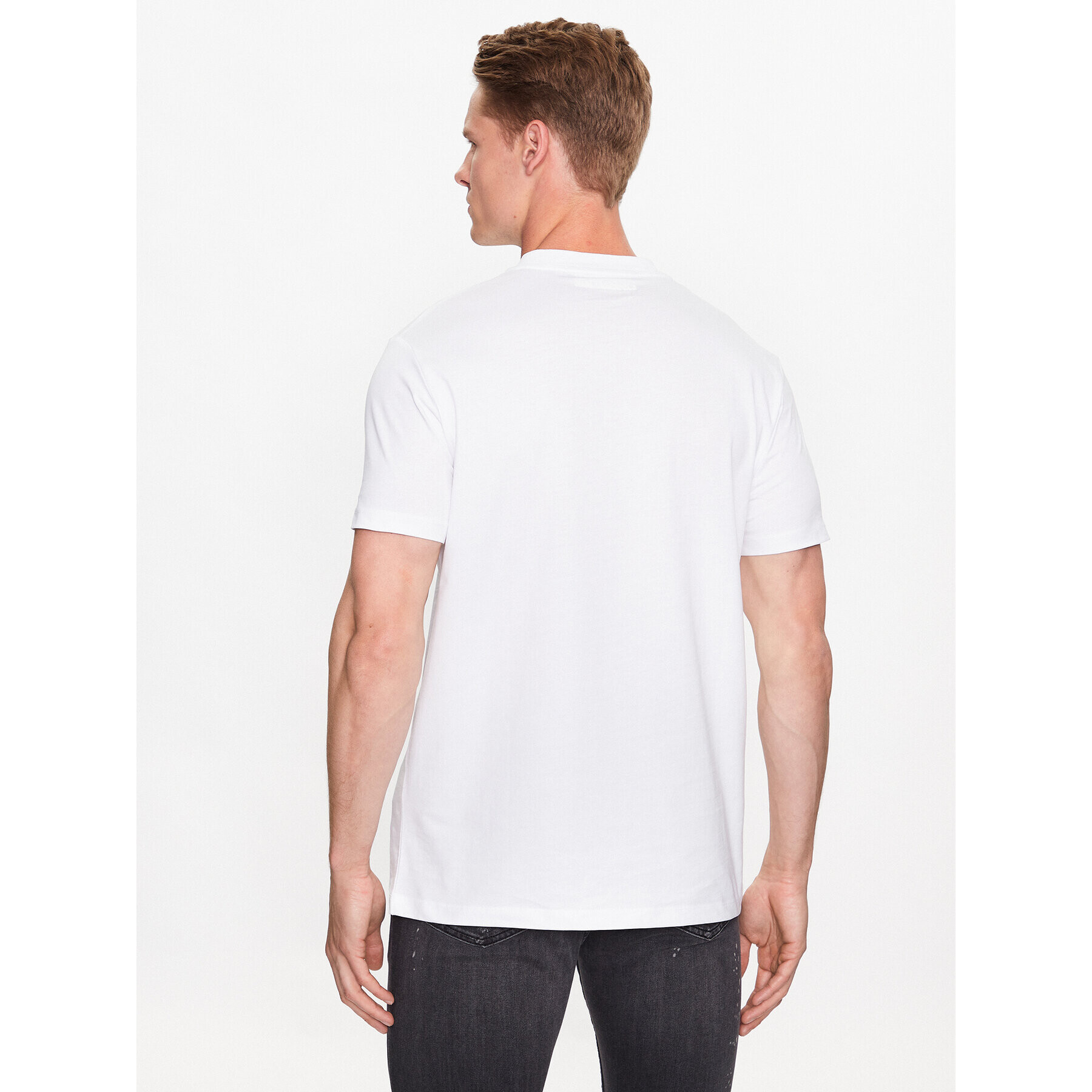 KARL LAGERFELD T-Shirt 755056 532225 Bílá Regular Fit - Pepit.cz