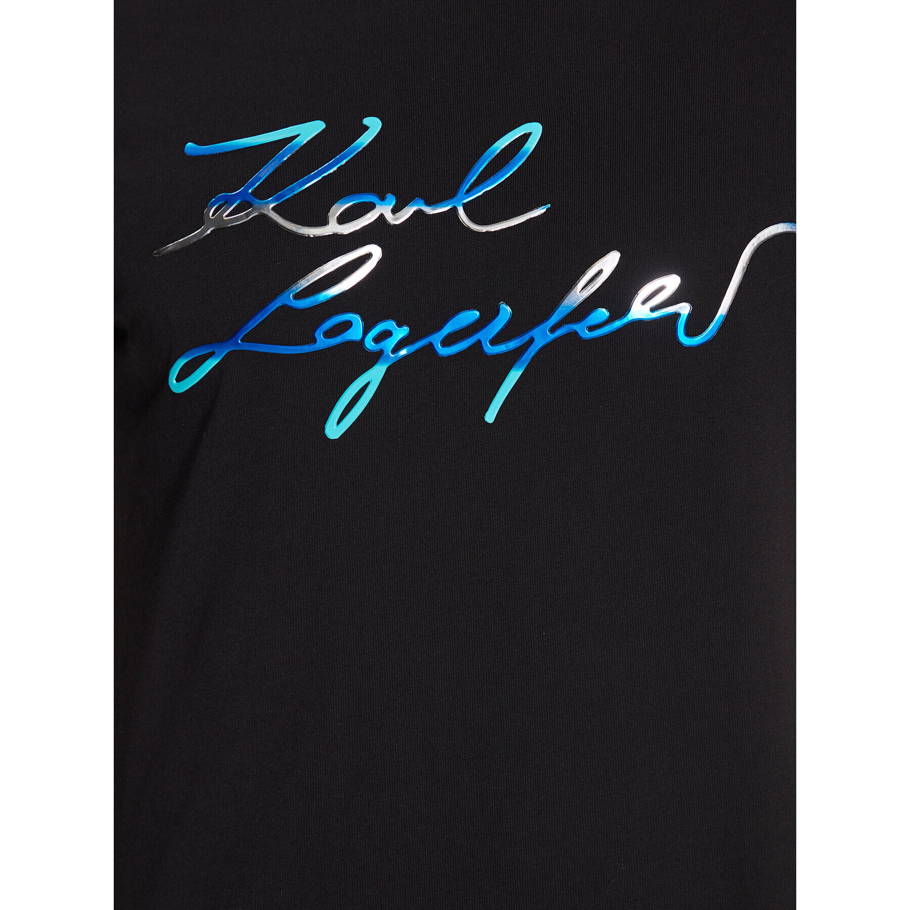 KARL LAGERFELD T-Shirt 755056 532225 Černá Regular Fit - Pepit.cz