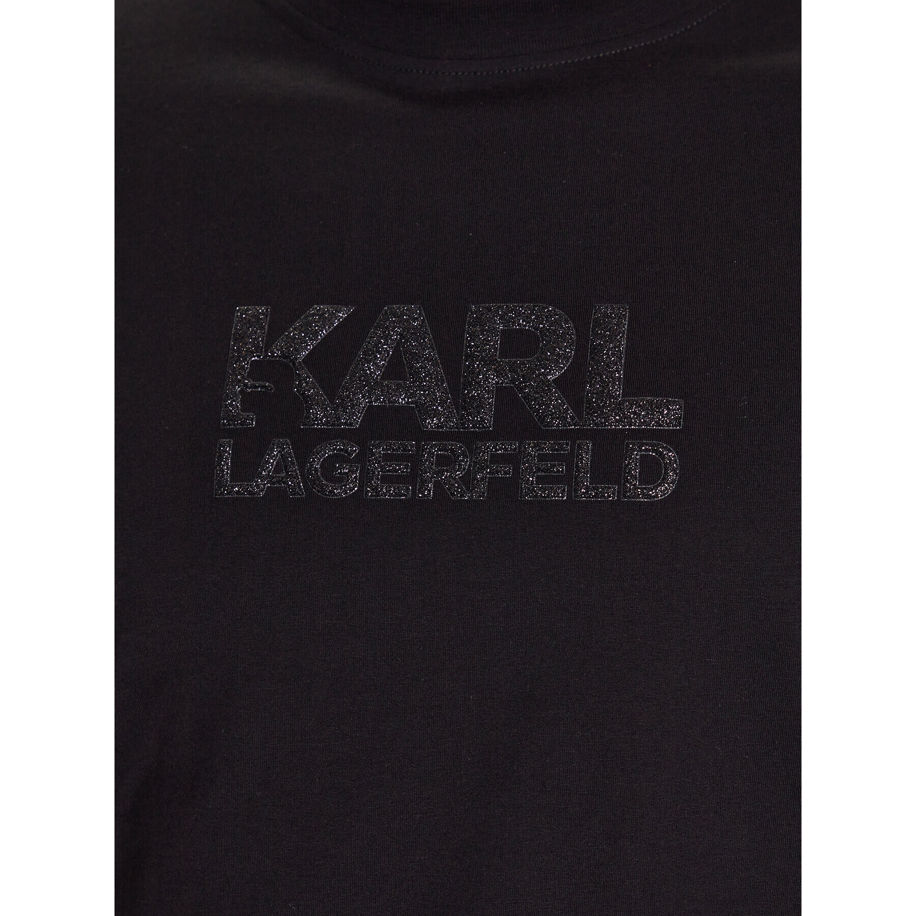 KARL LAGERFELD T-Shirt 755060 532241 Černá Regular Fit - Pepit.cz