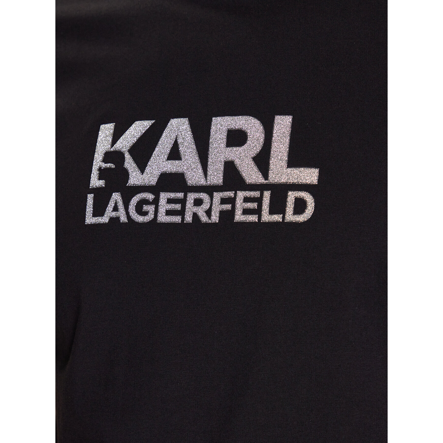 KARL LAGERFELD T-Shirt 755060 532241 Černá Regular Fit - Pepit.cz