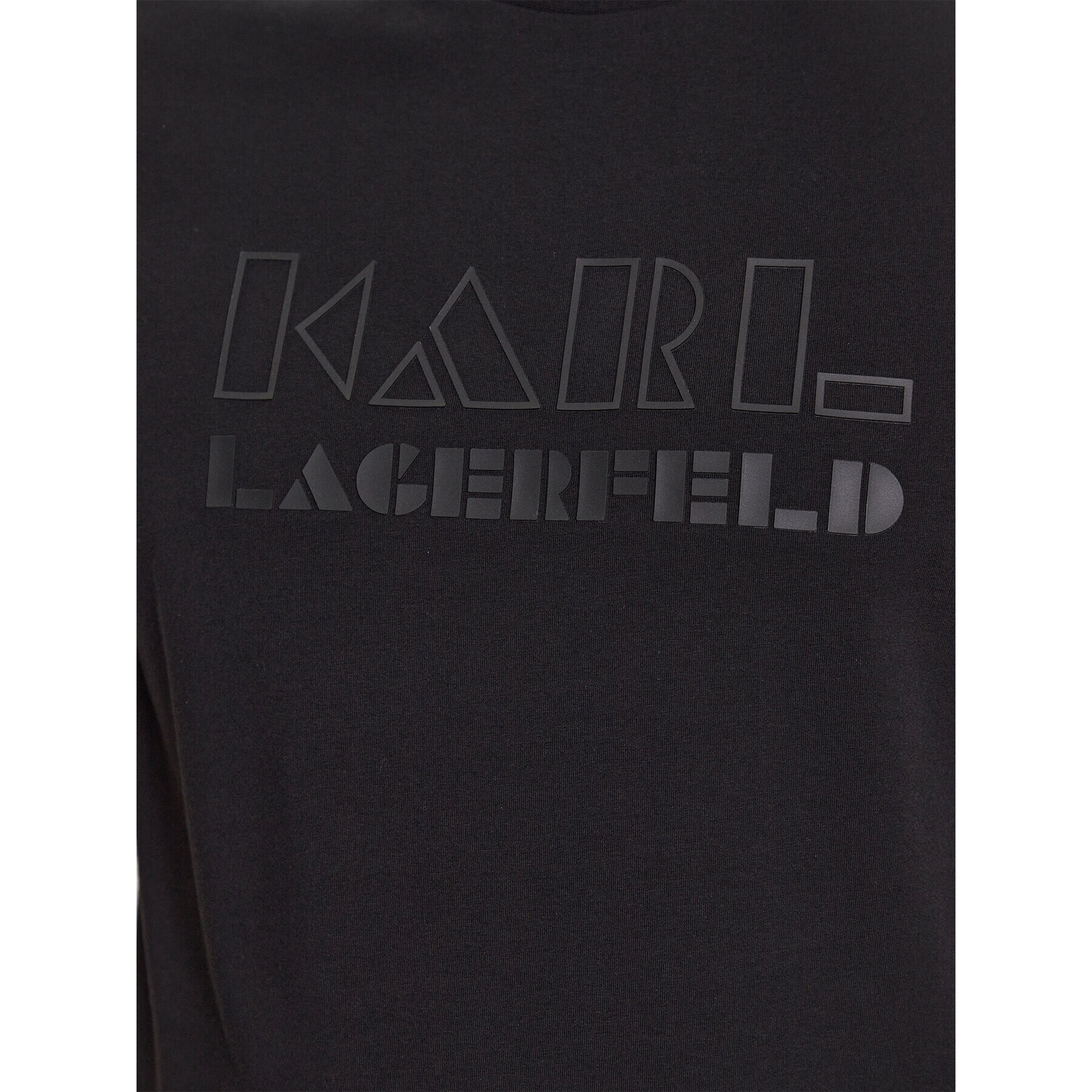 KARL LAGERFELD T-Shirt 755060 533221 Černá Regular Fit - Pepit.cz