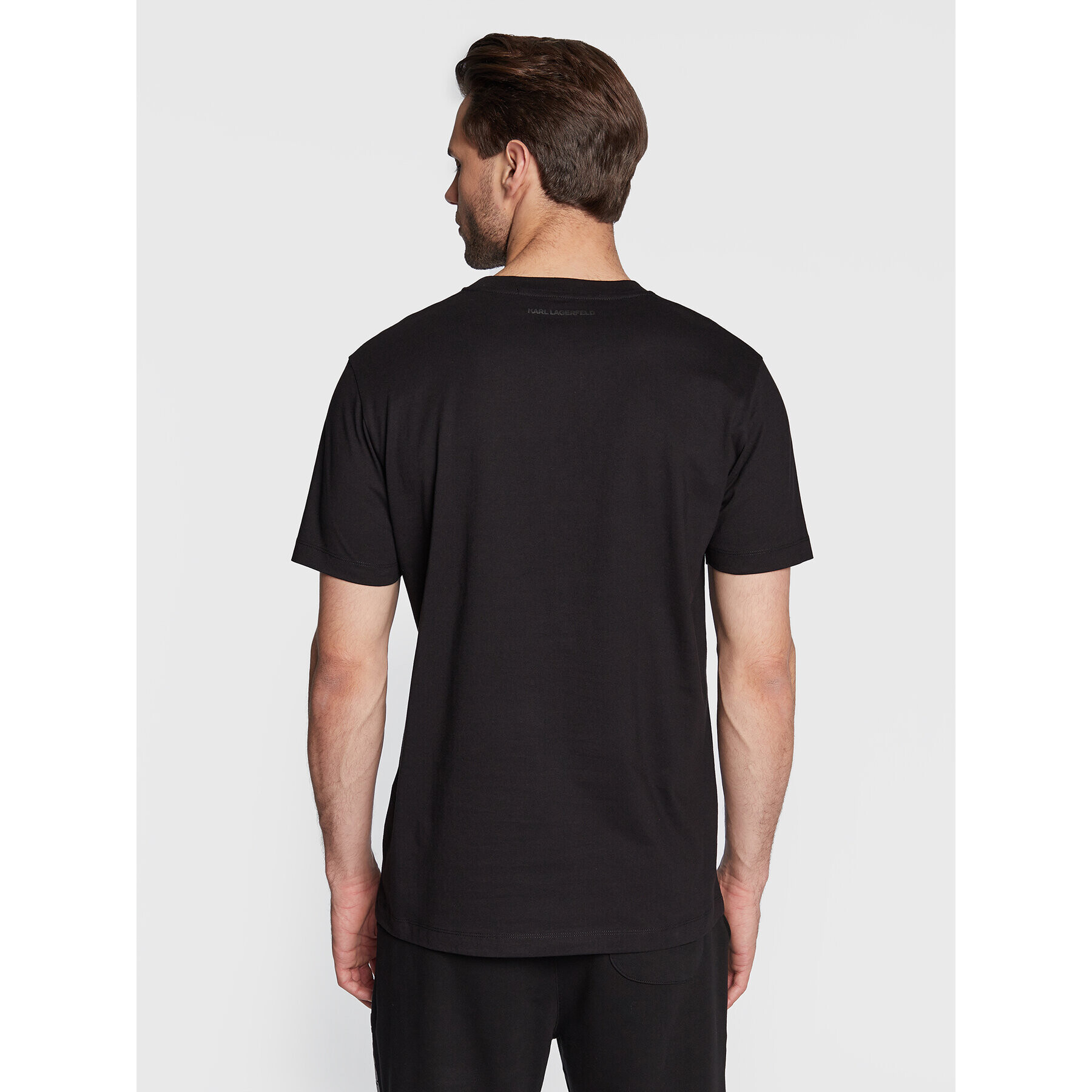 KARL LAGERFELD T-Shirt 755064 524241 Černá Regular Fit - Pepit.cz