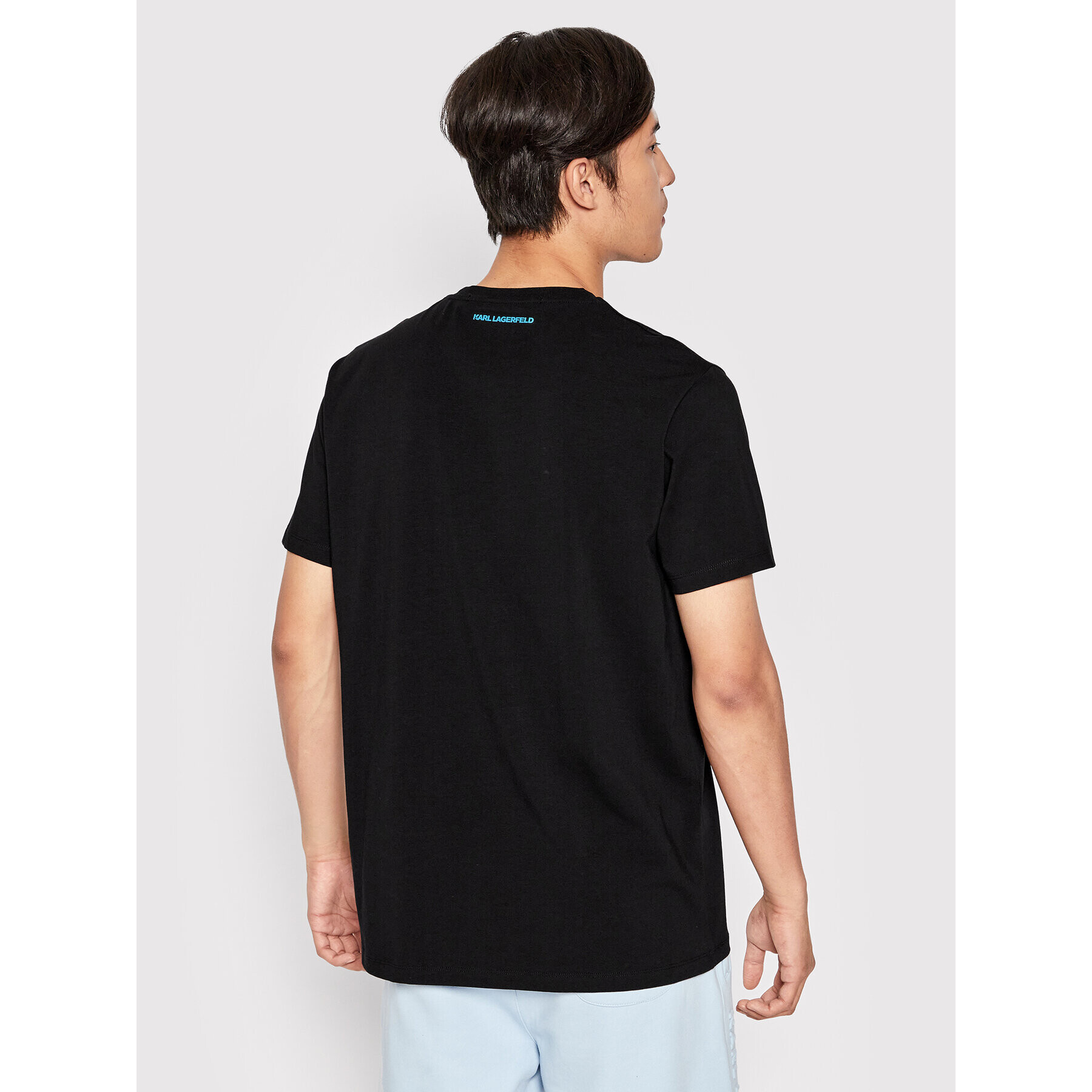 KARL LAGERFELD T-Shirt 755064 Černá Regular Fit - Pepit.cz