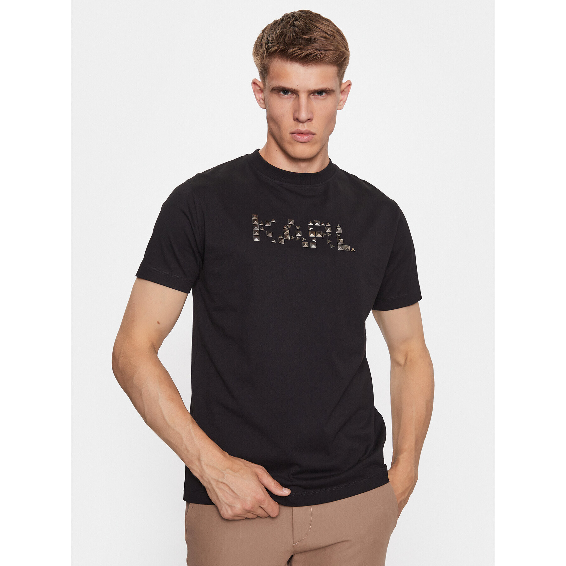 KARL LAGERFELD T-Shirt 755068 534240 Černá Regular Fit - Pepit.cz