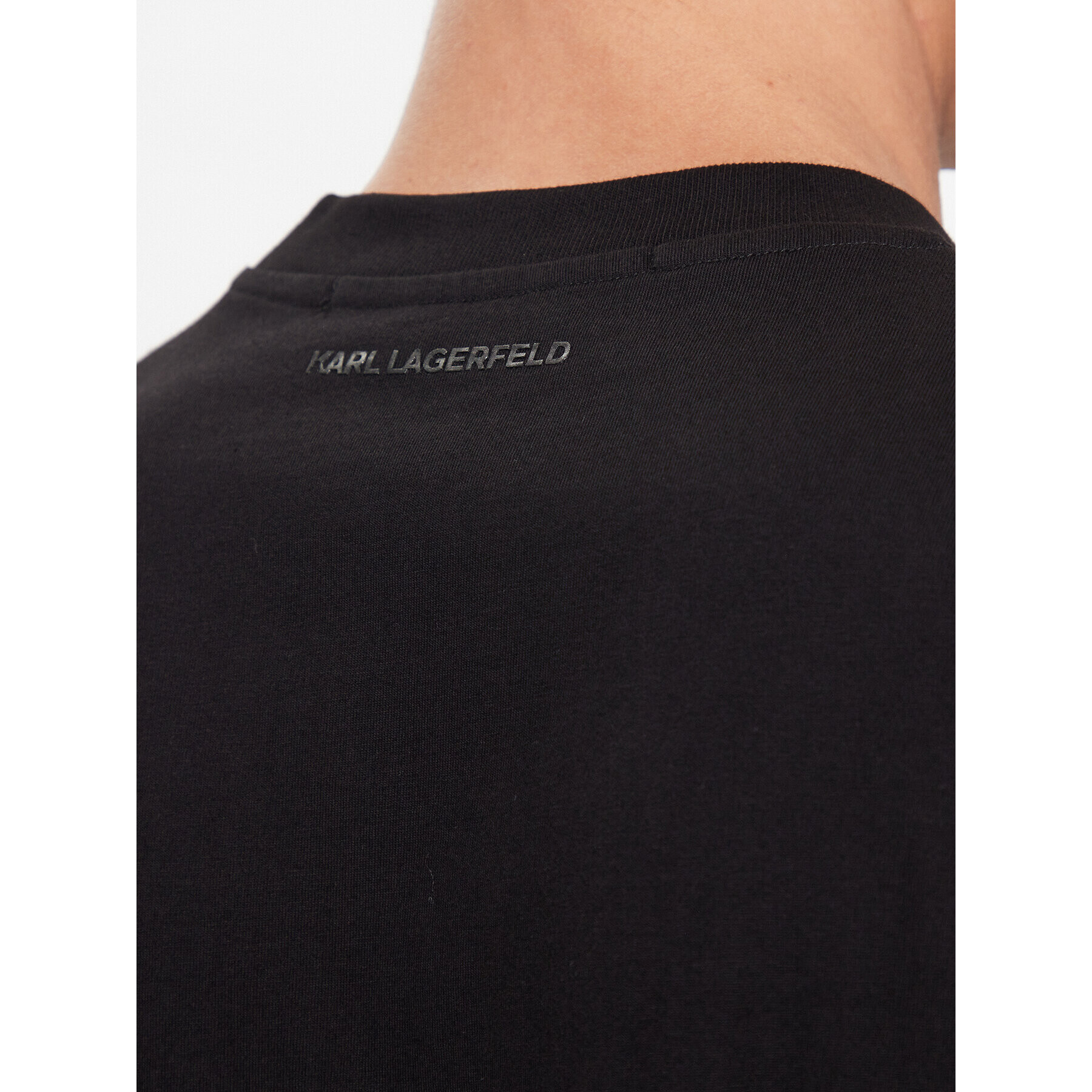 KARL LAGERFELD T-Shirt 755068 534240 Černá Regular Fit - Pepit.cz