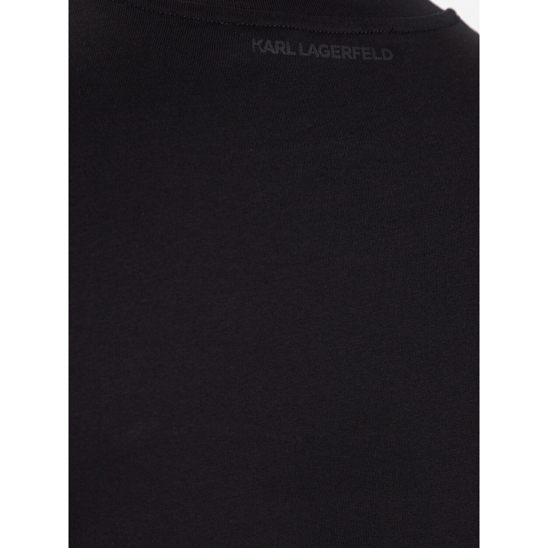 KARL LAGERFELD T-Shirt 755070 532250 Černá Regular Fit - Pepit.cz