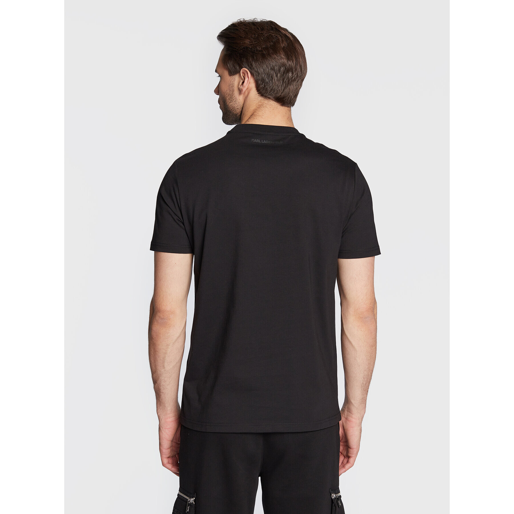 KARL LAGERFELD T-Shirt 755072 524250 Černá Regular Fit - Pepit.cz