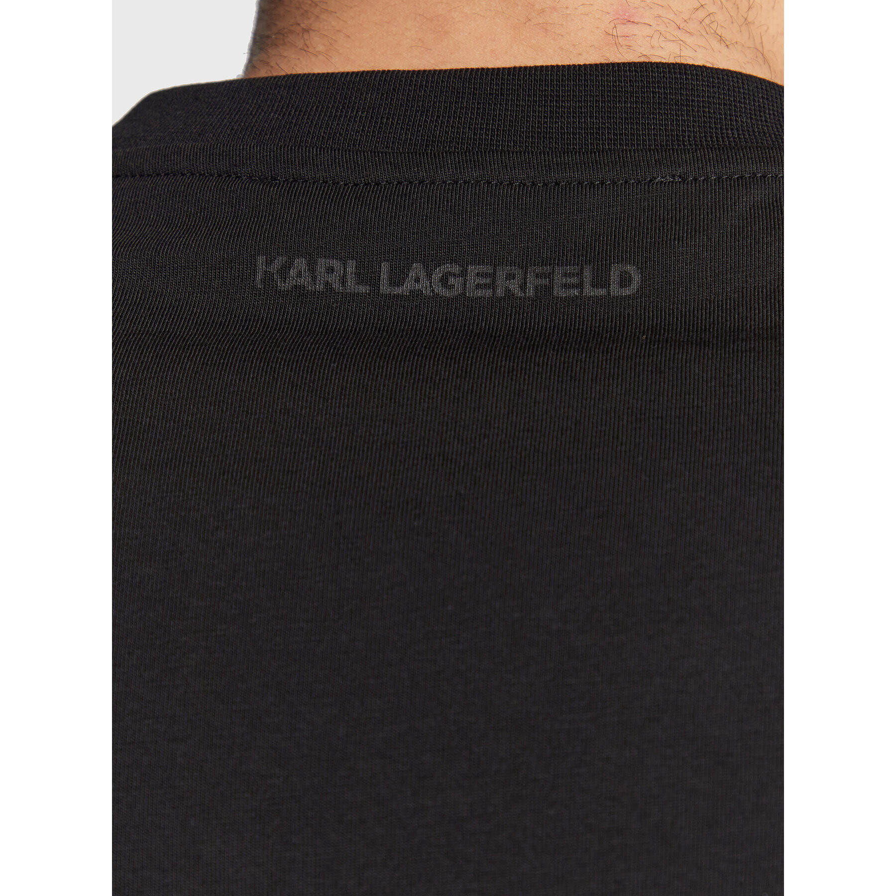 KARL LAGERFELD T-Shirt 755072 524250 Černá Regular Fit - Pepit.cz