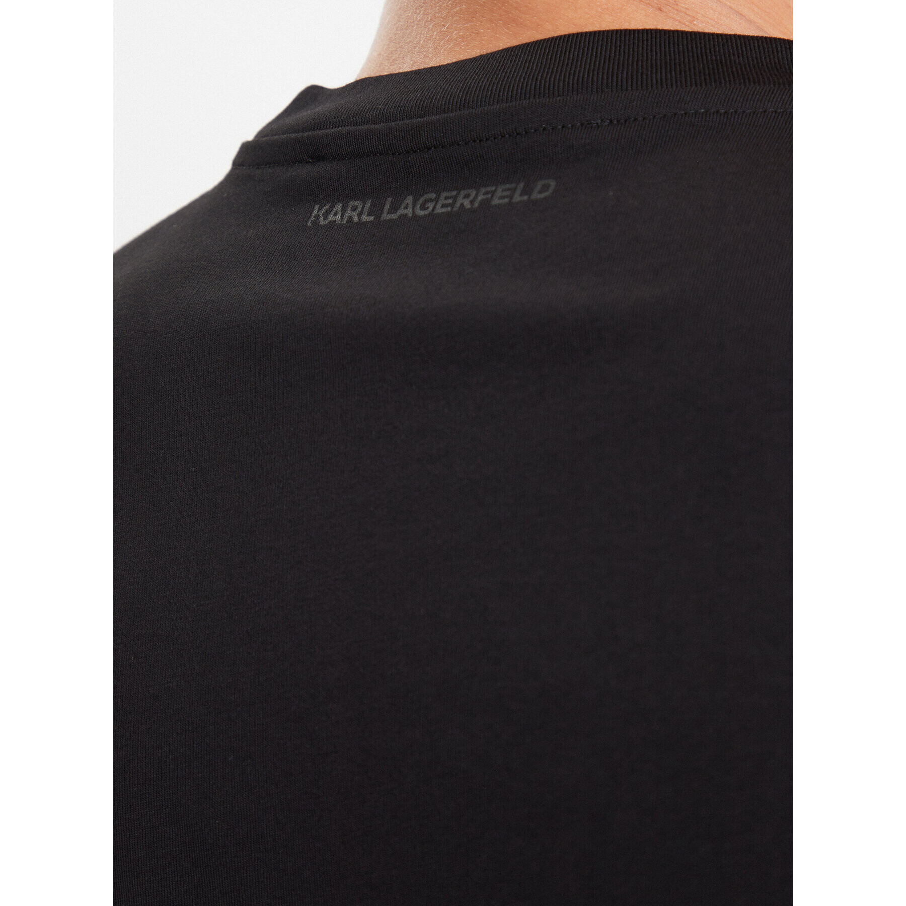 KARL LAGERFELD T-Shirt 755073 534250 Šedá Regular Fit - Pepit.cz