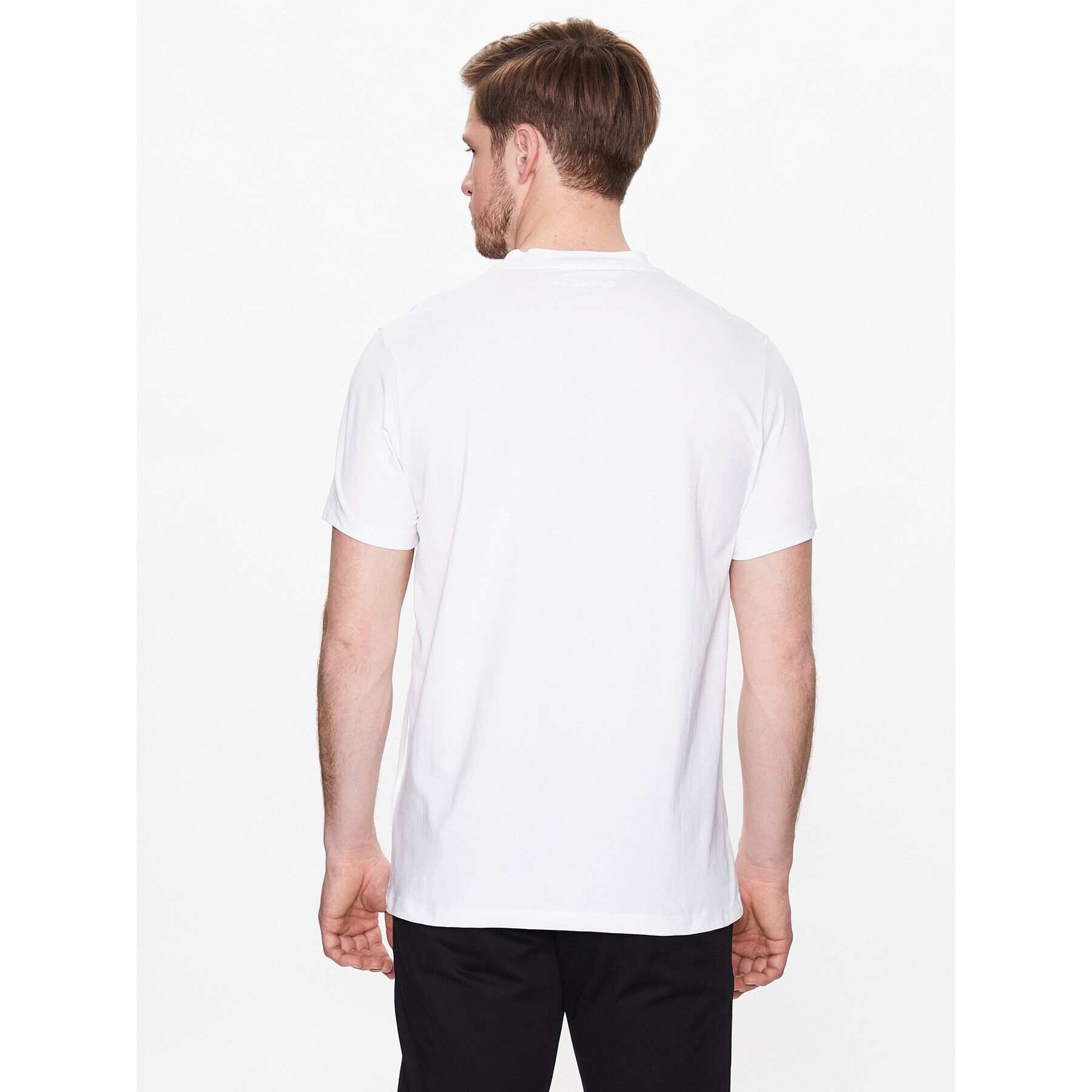 KARL LAGERFELD T-Shirt 755080 532221 Bílá Regular Fit - Pepit.cz