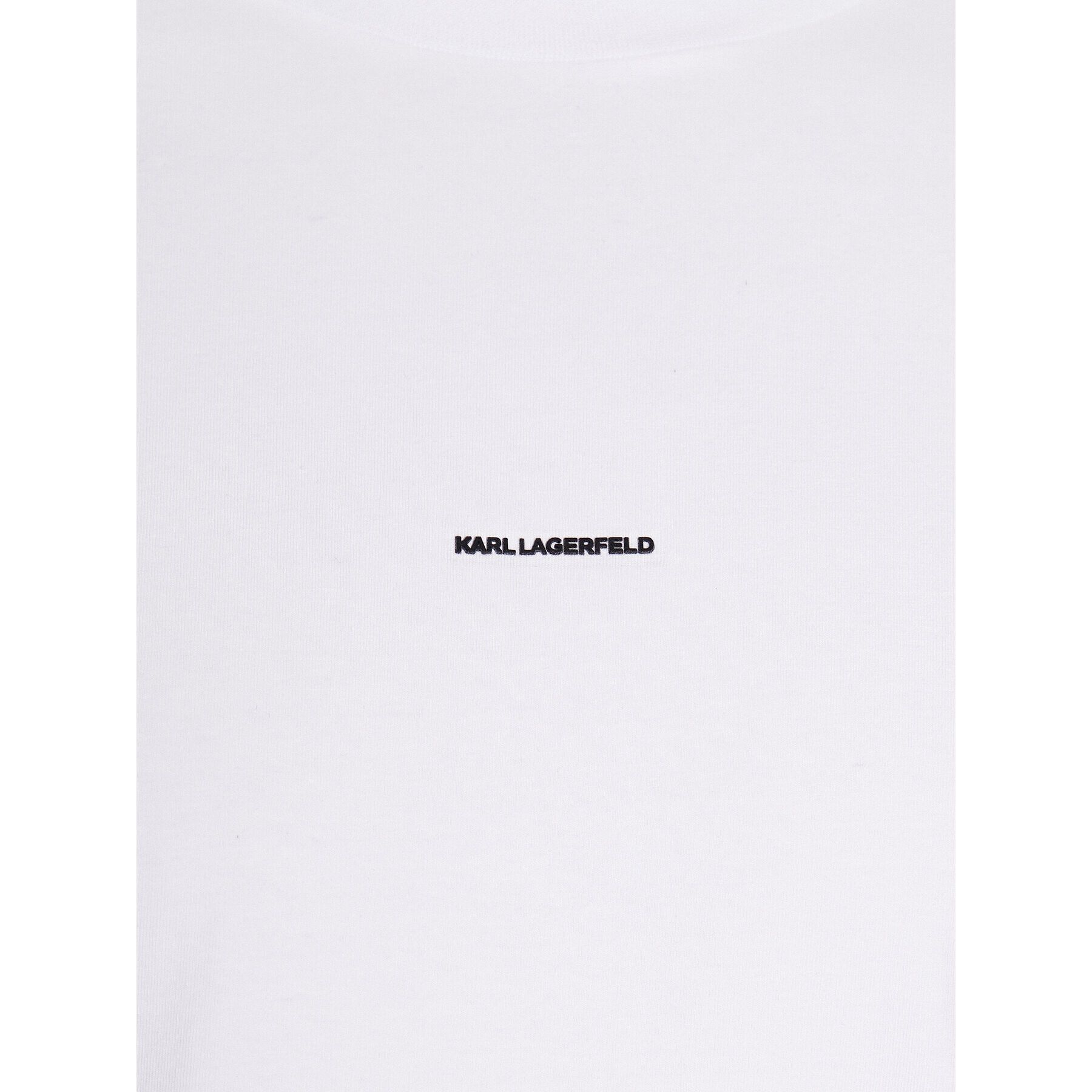 KARL LAGERFELD T-Shirt 755080 532221 Bílá Regular Fit - Pepit.cz