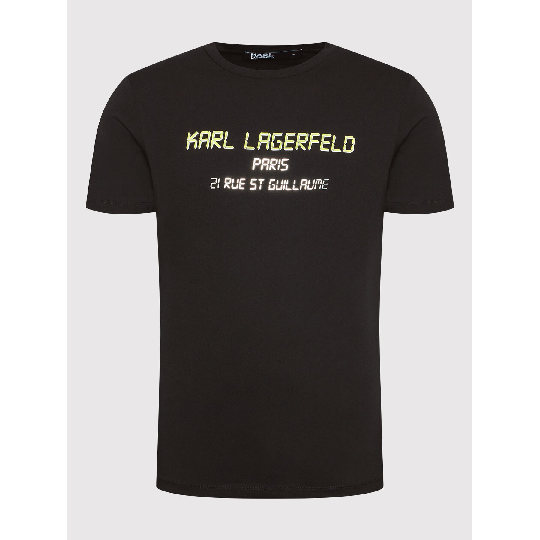 KARL LAGERFELD T-Shirt 755081 523224 Černá Regular Fit - Pepit.cz