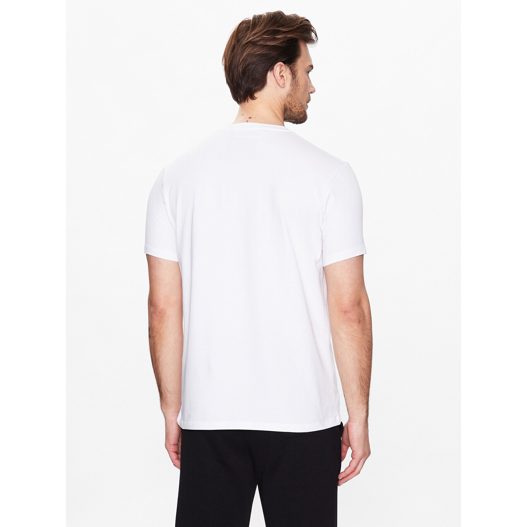 KARL LAGERFELD T-Shirt 755090 531221 Bílá Regular Fit - Pepit.cz