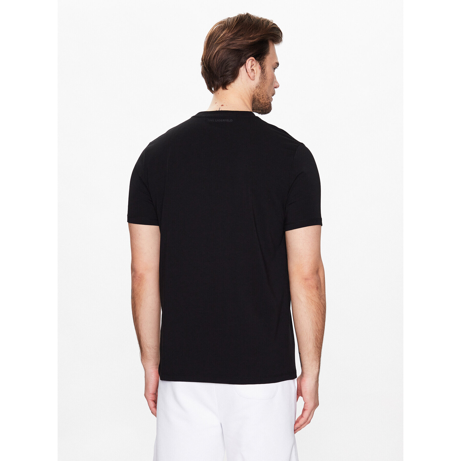 KARL LAGERFELD T-Shirt 755090 531221 Černá Regular Fit - Pepit.cz