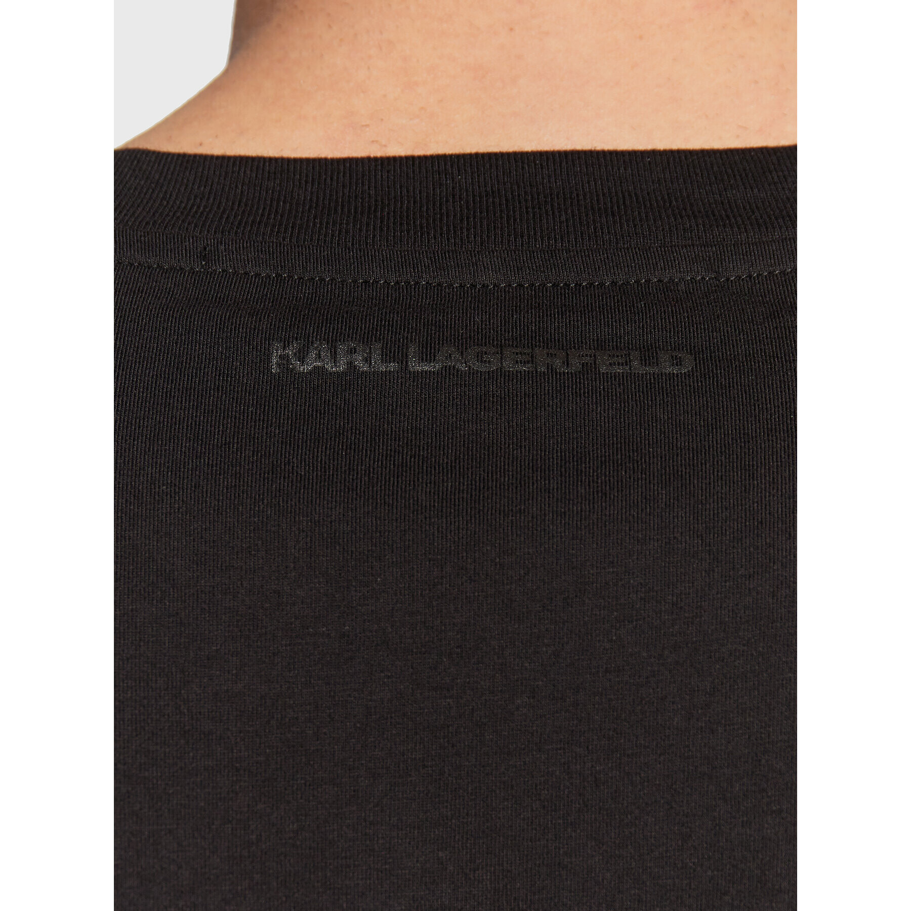 KARL LAGERFELD T-Shirt 755263 524241 Černá Regular Fit - Pepit.cz