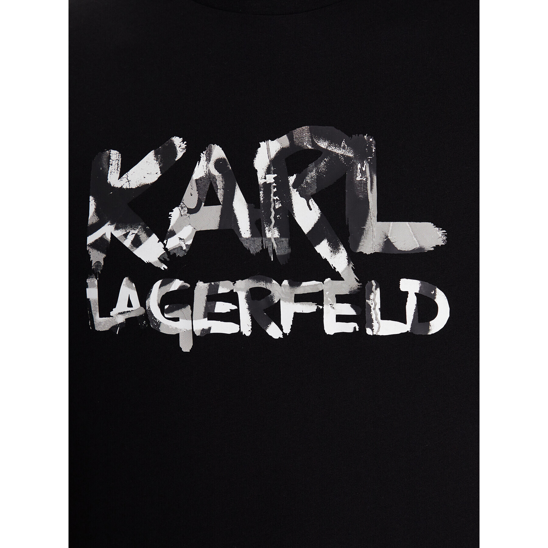 KARL LAGERFELD T-Shirt 755400 531224 Černá Regular Fit - Pepit.cz