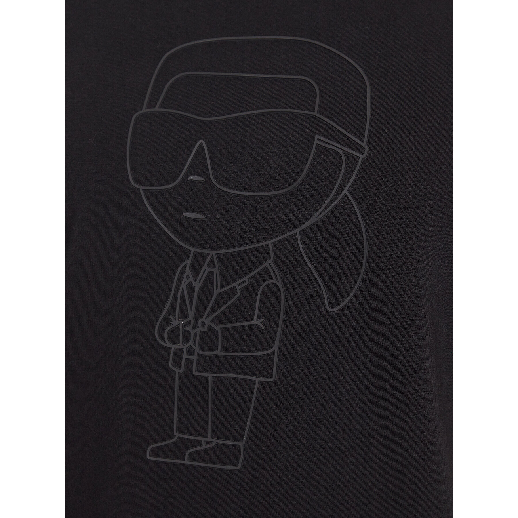 KARL LAGERFELD T-Shirt 755402 533221 Černá Regular Fit - Pepit.cz