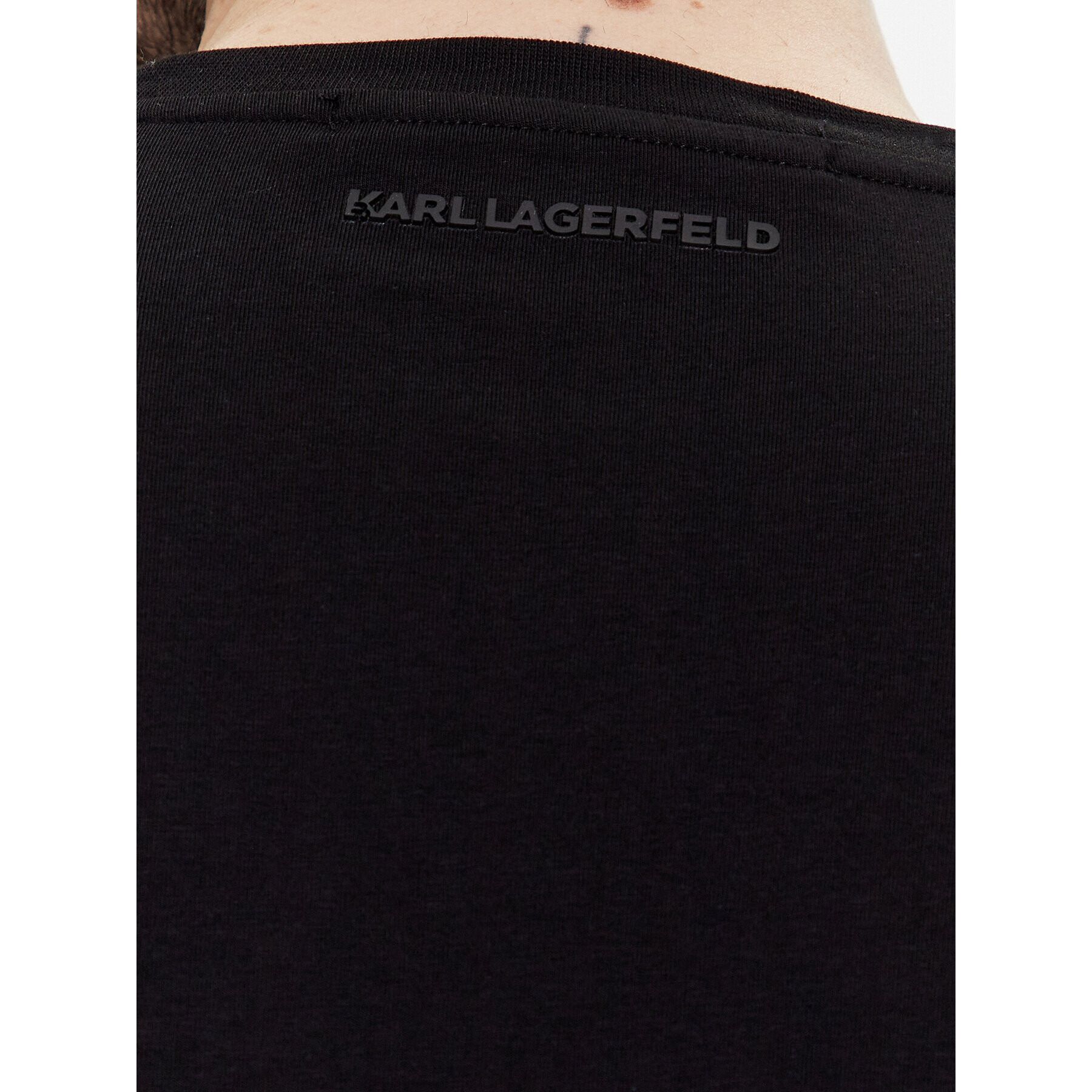 KARL LAGERFELD T-Shirt 755403 531221 Černá Regular Fit - Pepit.cz